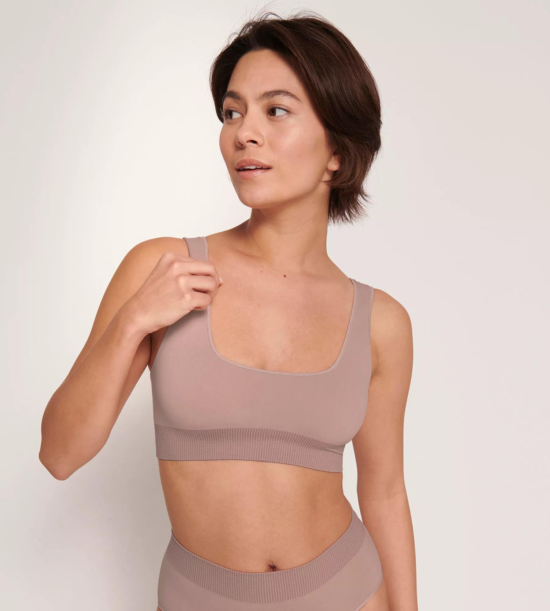 Sloggi Women EVER Infused Aloe Top, bralette, mauve