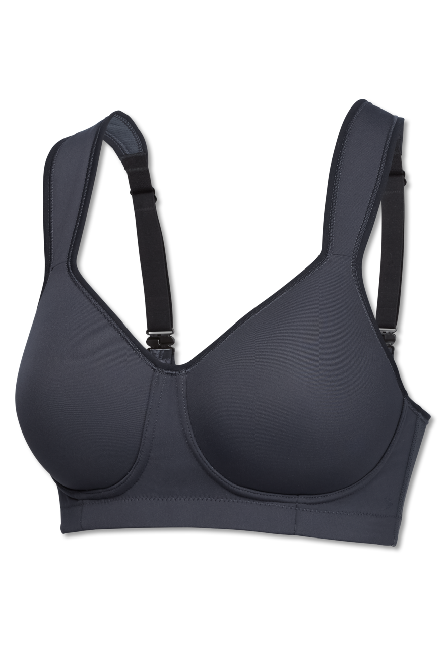 SCHIESSER Active bh (1-pack), dames sport-bh antraciet