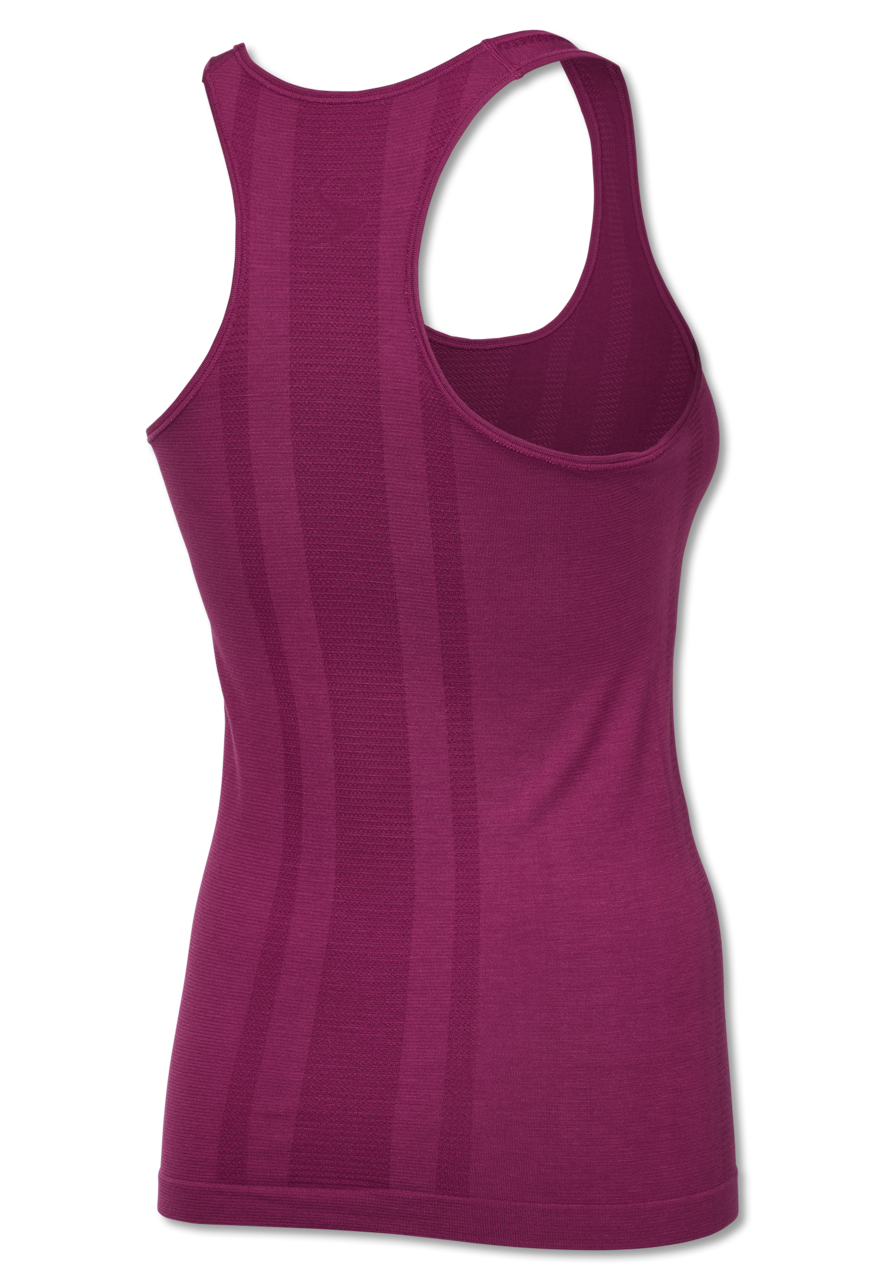 SCHIESSER Active Mesh Bamboo singlet (1-pack), dames tank top bessenkleur