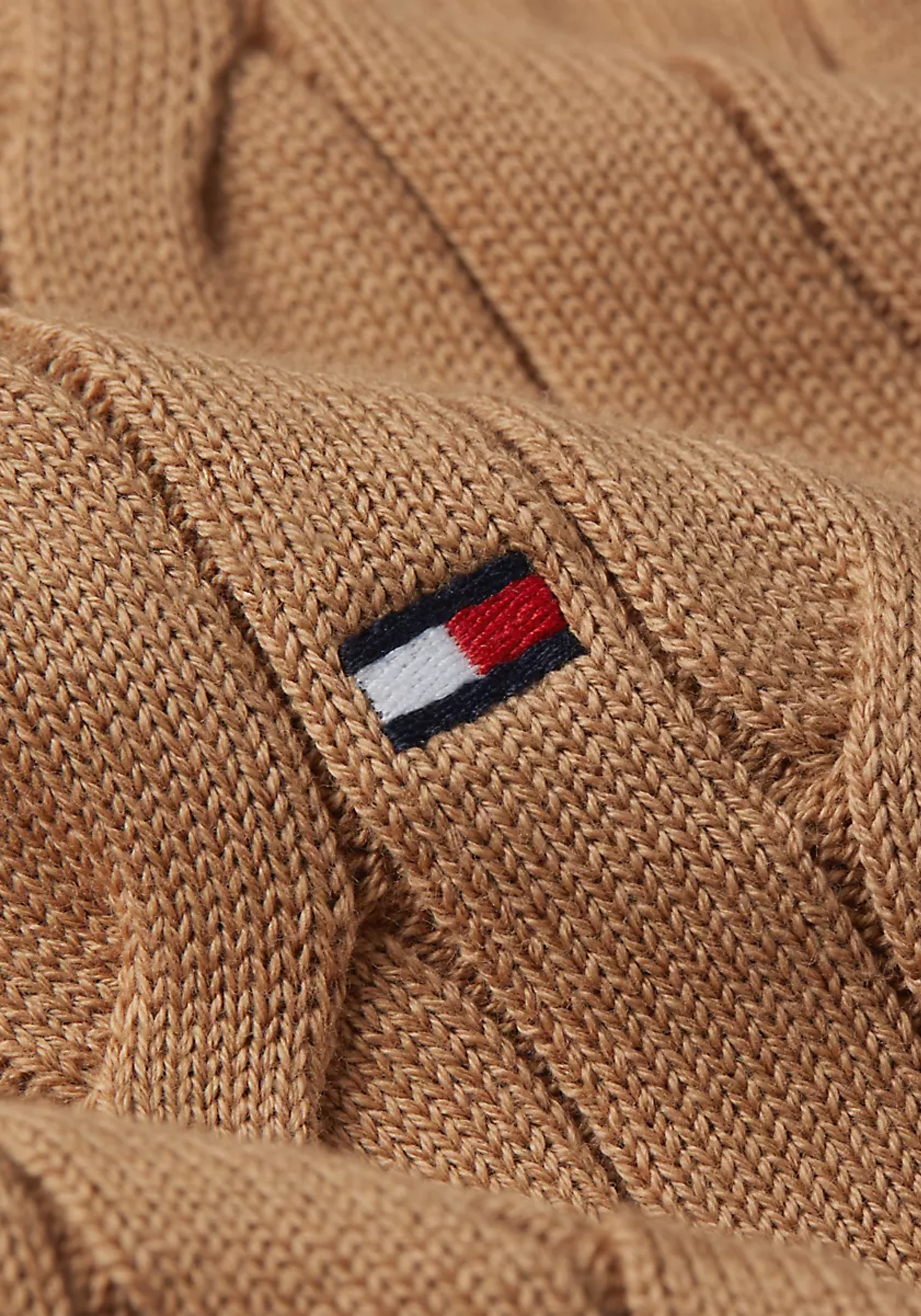 Tommy Hilfiger heren pullover katoen, camel