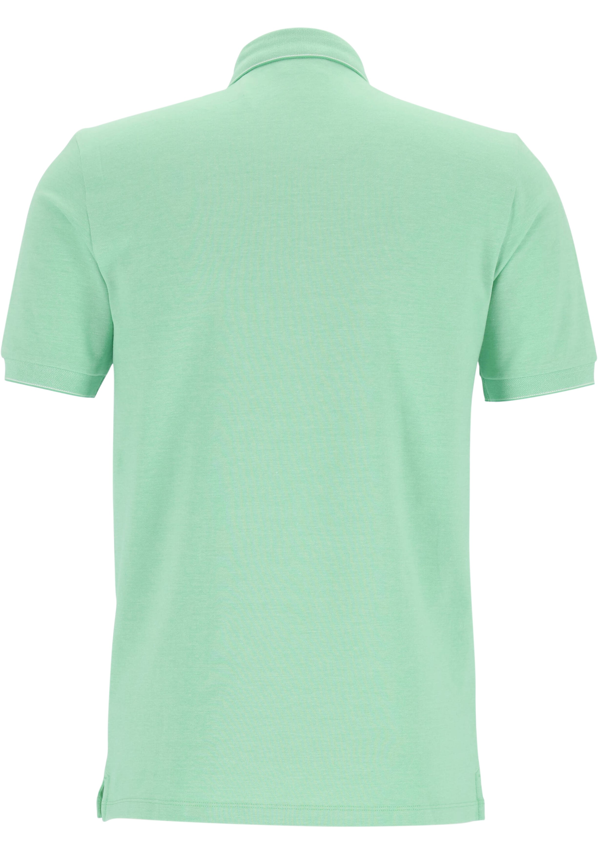 OLYMP Polo Level 5 Casual, slim fit polo, limoen groen