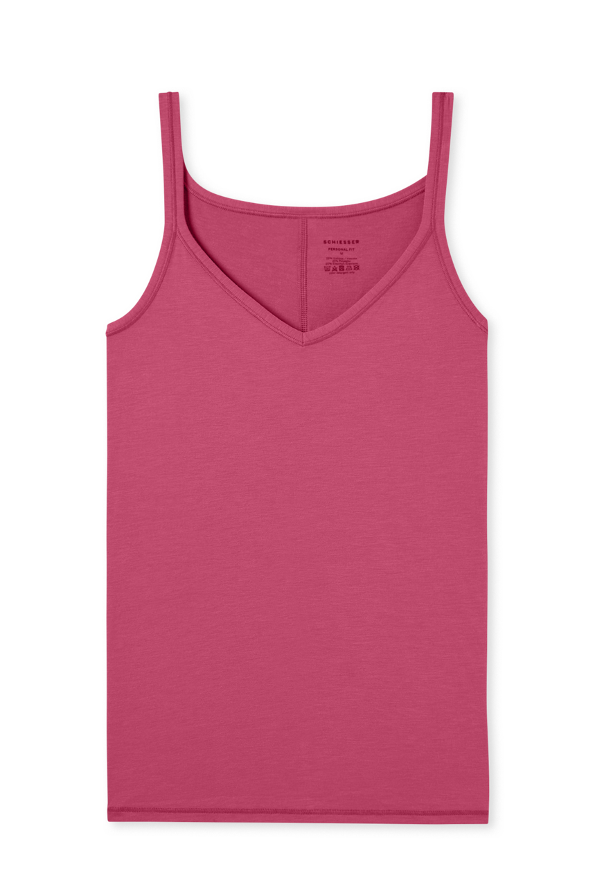 SCHIESSER Personal Fit singlet (1-pack), dames spaghetti top roze