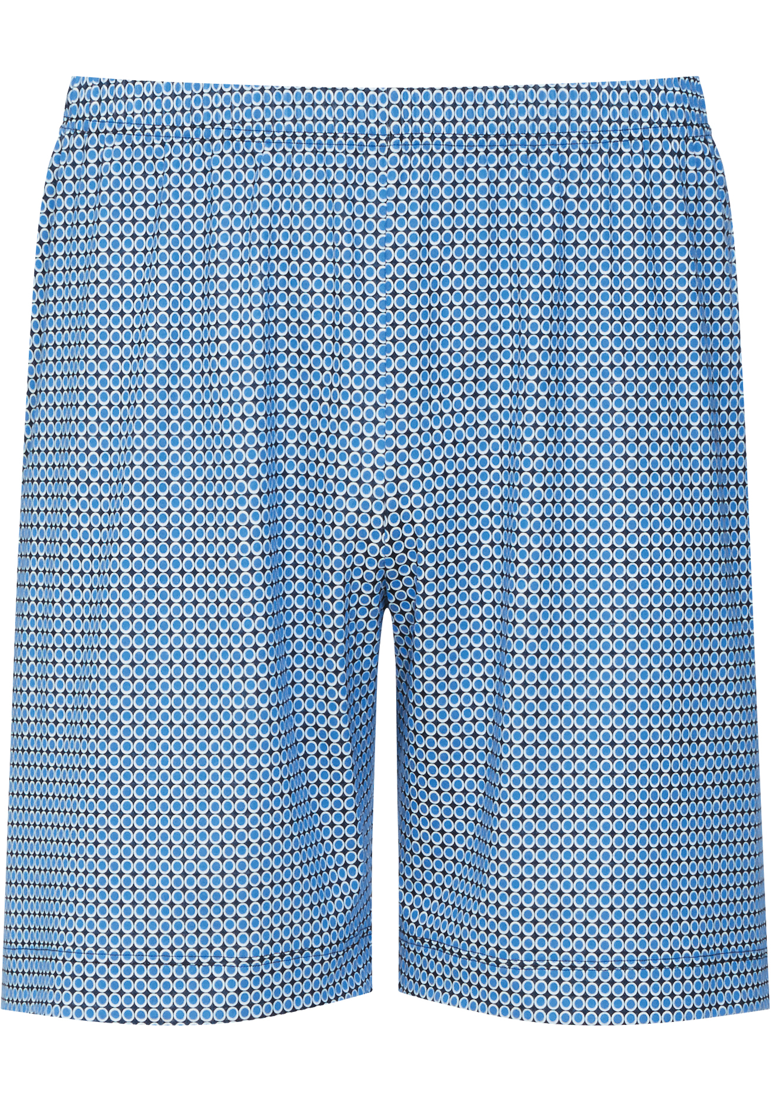 Mey heren shortama Clyde, blauw dessin