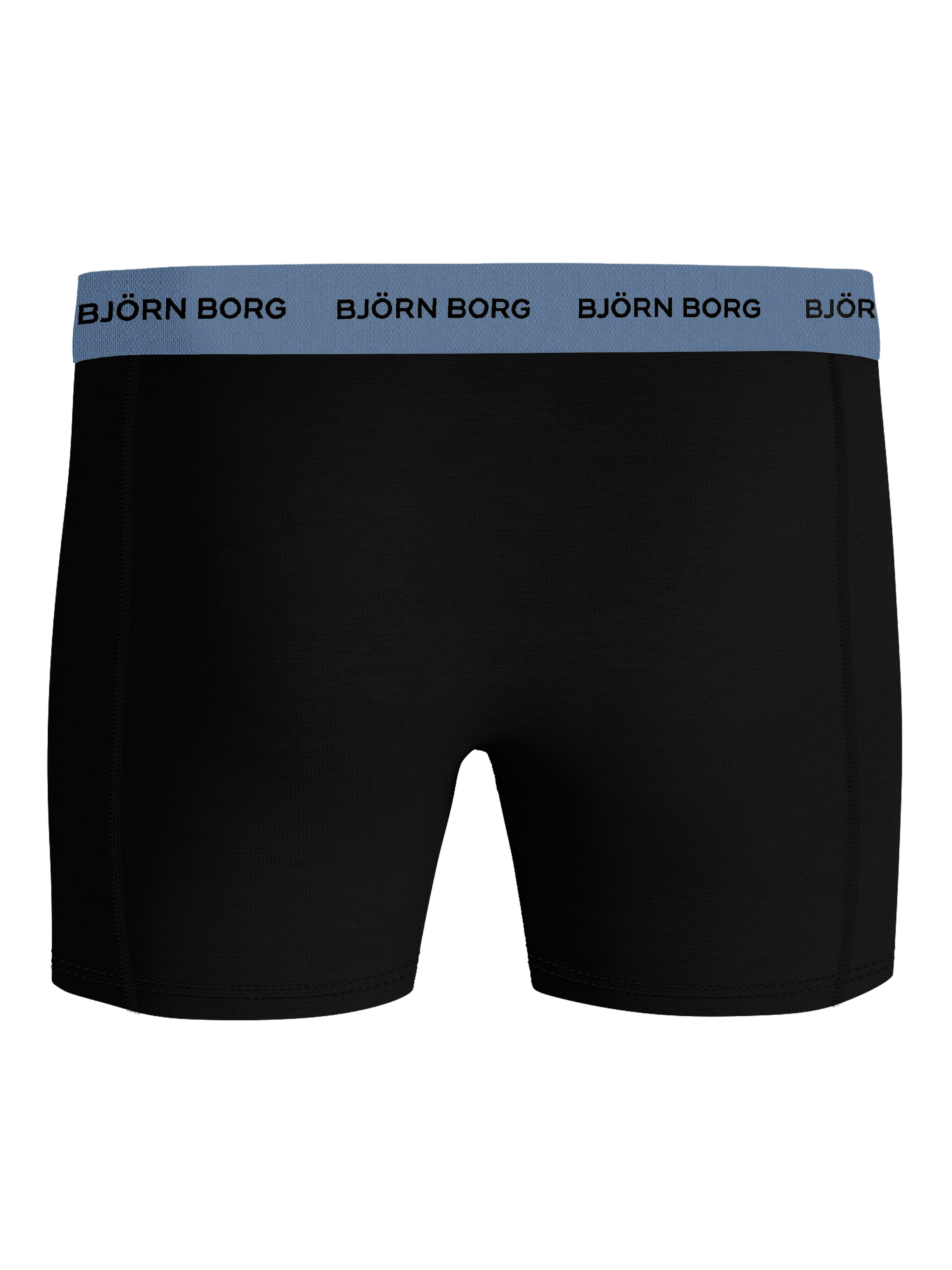 Bjorn Borg Cotton Stretch boxers, heren boxers normale lengte (3-pack), zwart, blauw, groen