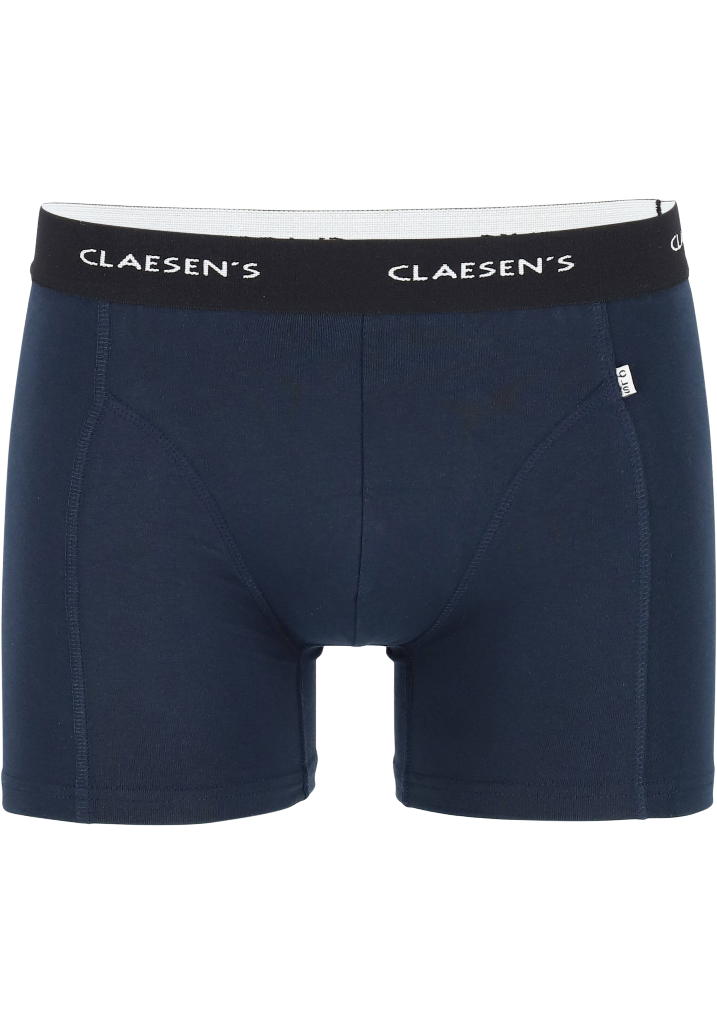 Claesen's Basics boxers (3-pack), heren boxers lang, zwart, grijs en blauw