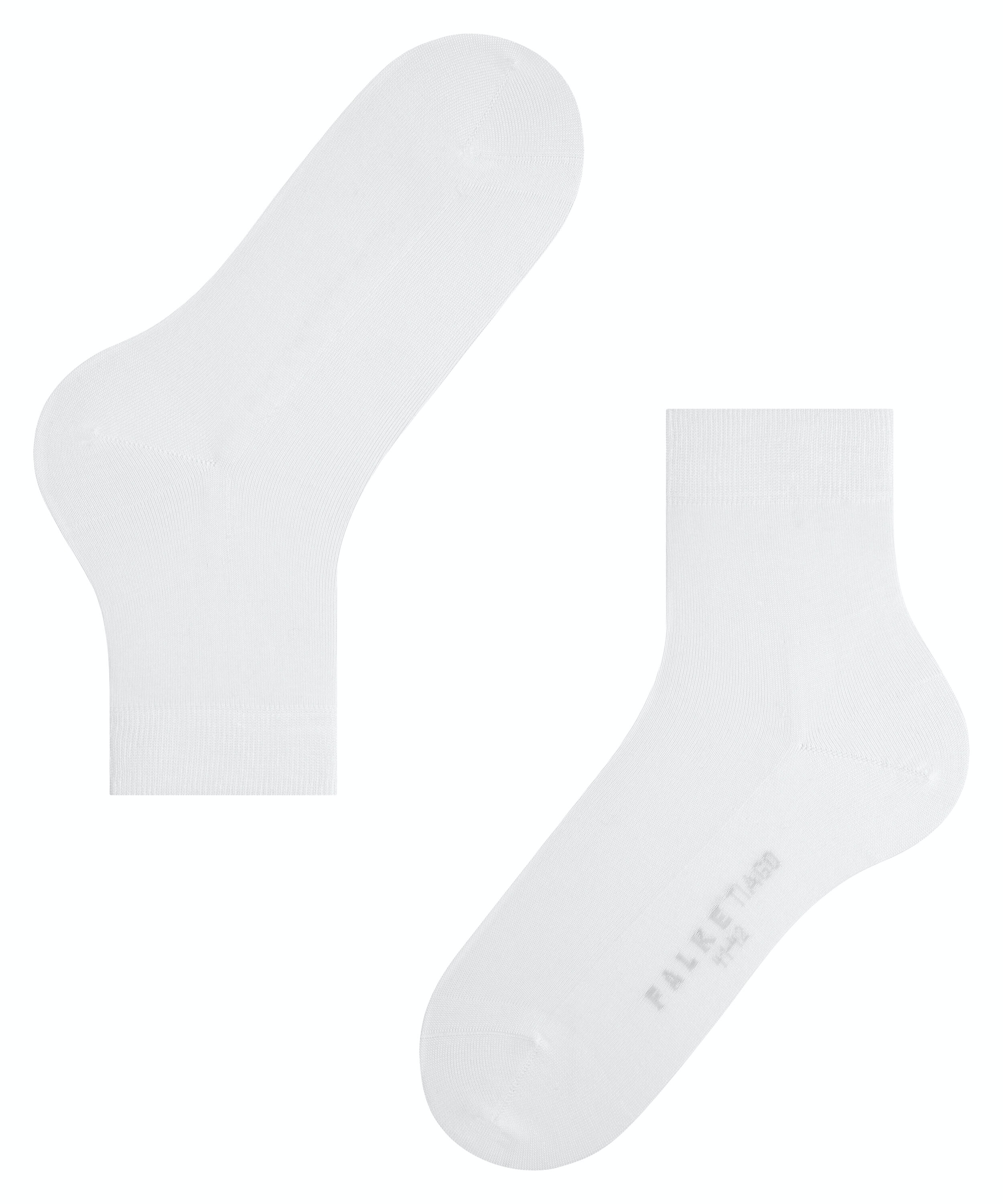 FALKE Tiago herensokken kort, wit (white)