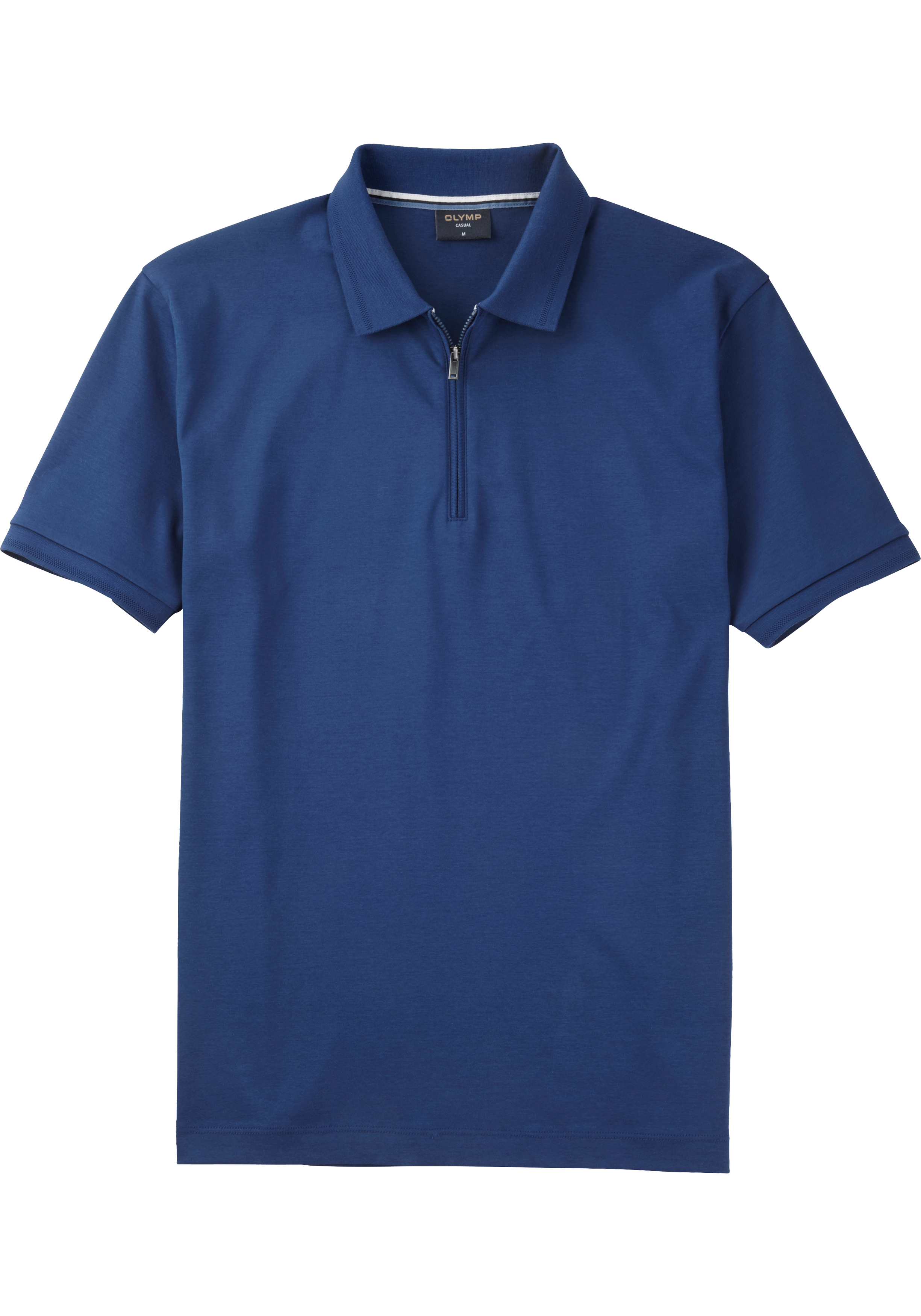 OLYMP Polo Casual, modern fit polo, blauw