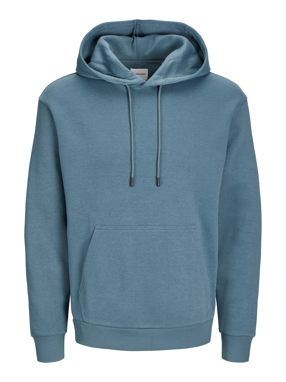 JACK & JONES Bradley sweat hood regular fit, heren hoodie katoenmengsel met capuchon, middenblauw