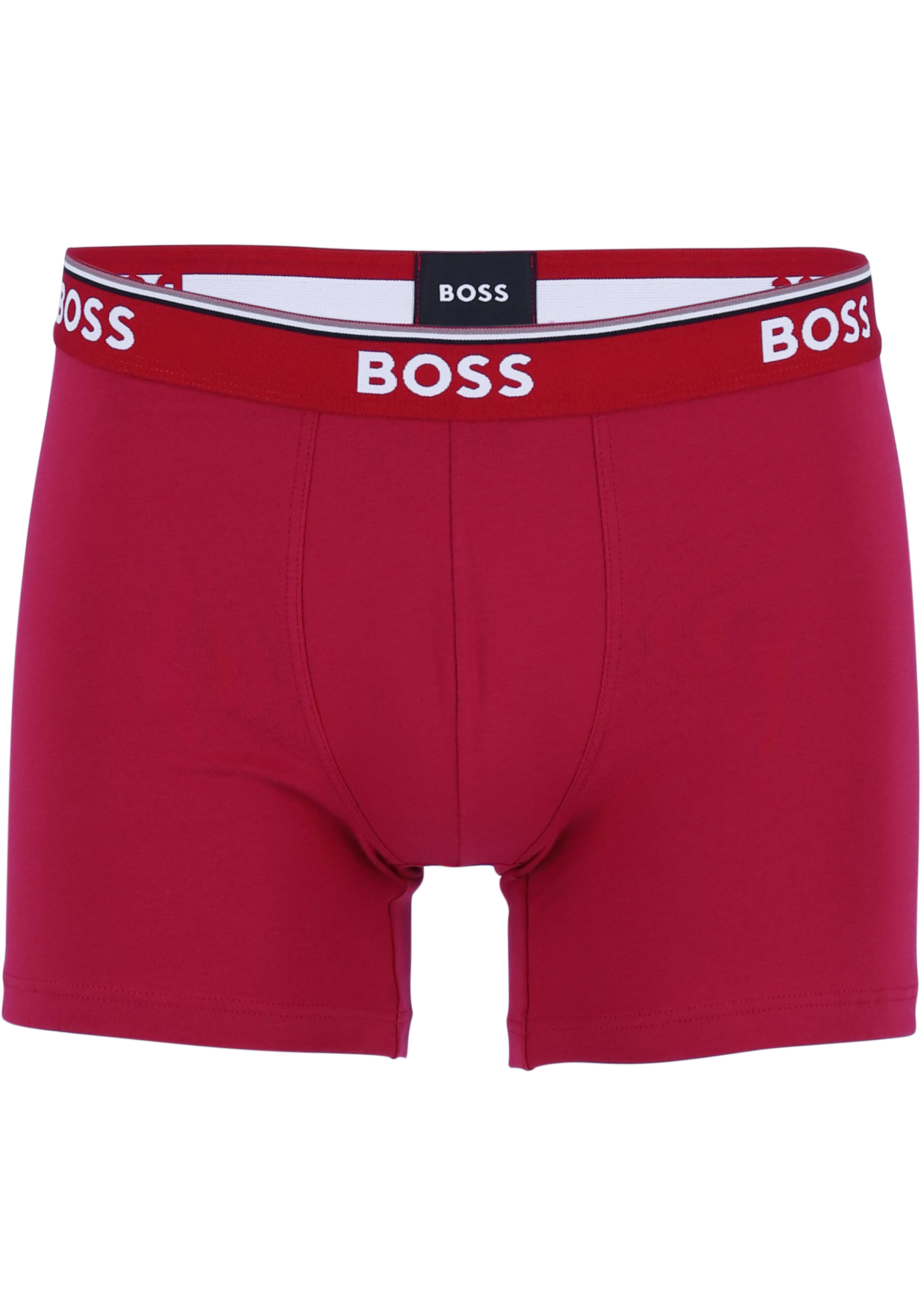 HUGO BOSS Power boxer briefs (3-pack), heren boxers normale lengte, rood, blauw, zwart