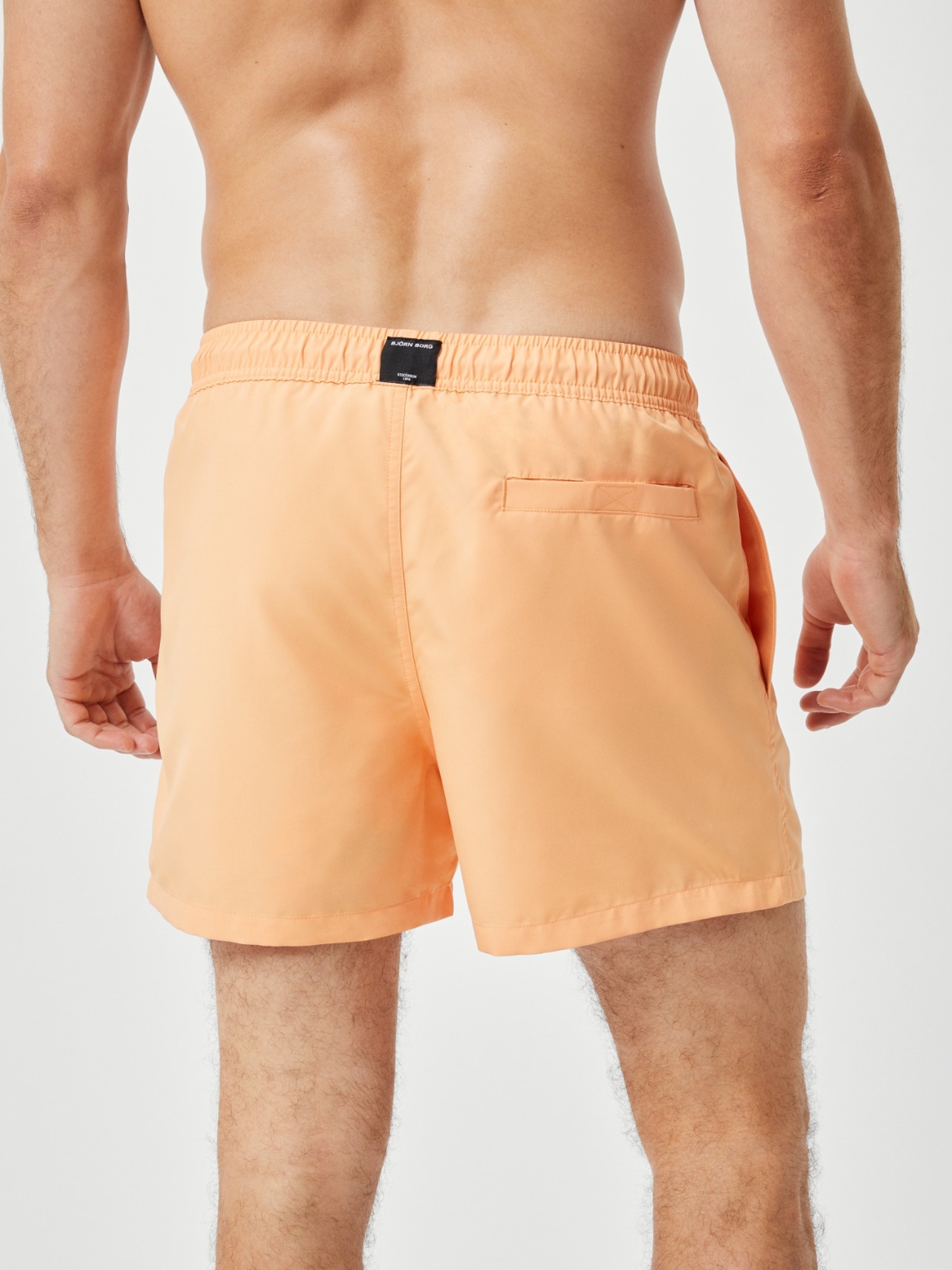 Bjorn Borg Solid Swim Shorts, heren zwembroek, oranje