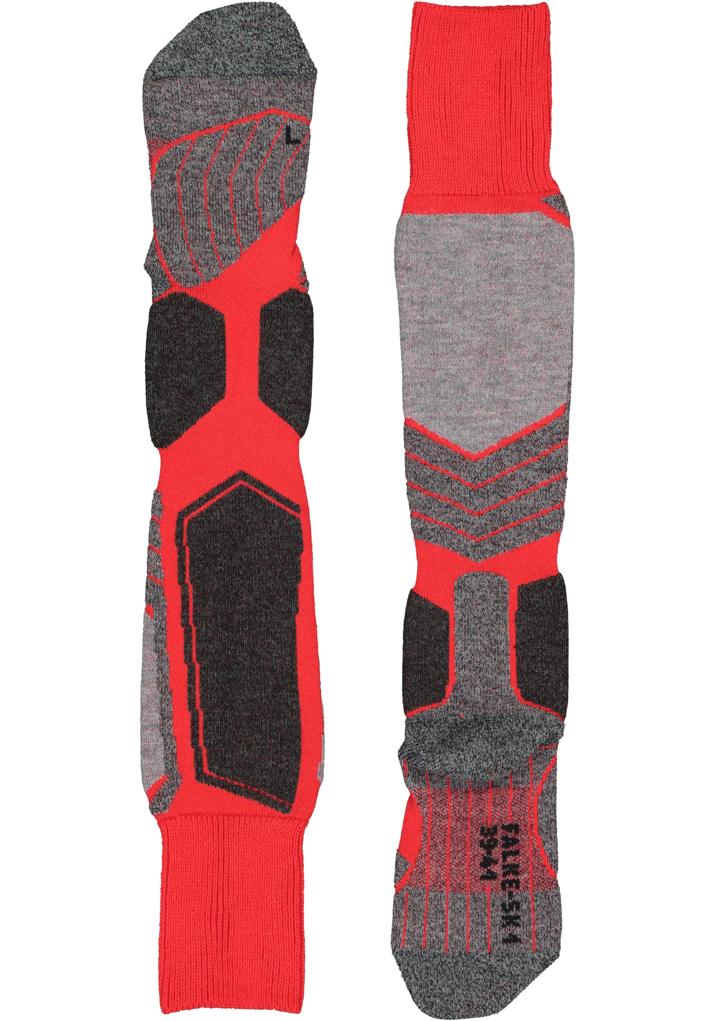 FALKE SK1 heren skisokken, rood (lipstick)