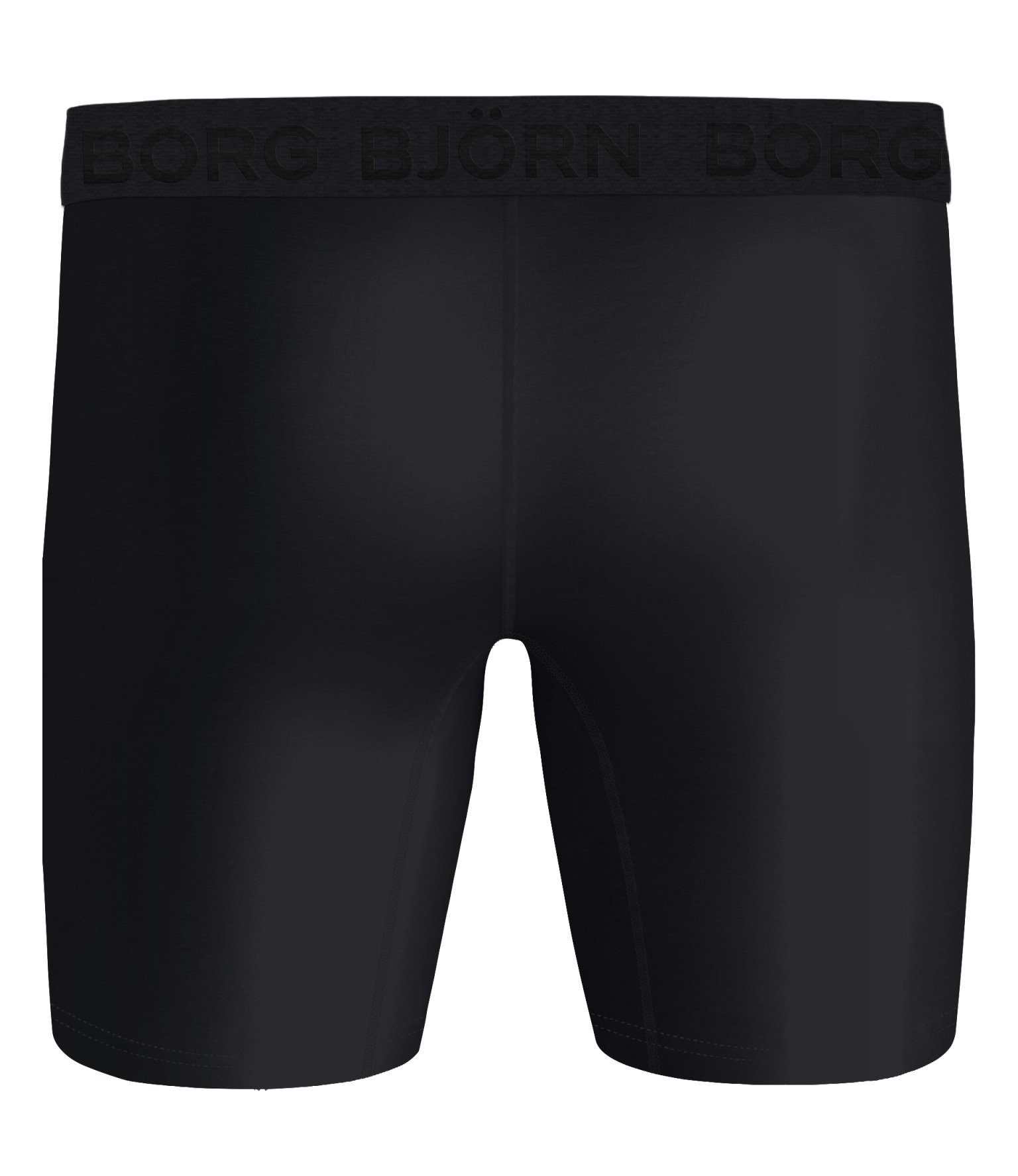 Bjorn Borg Performance boxers, microfiber heren boxers lange pijpen (2-pack), zwart