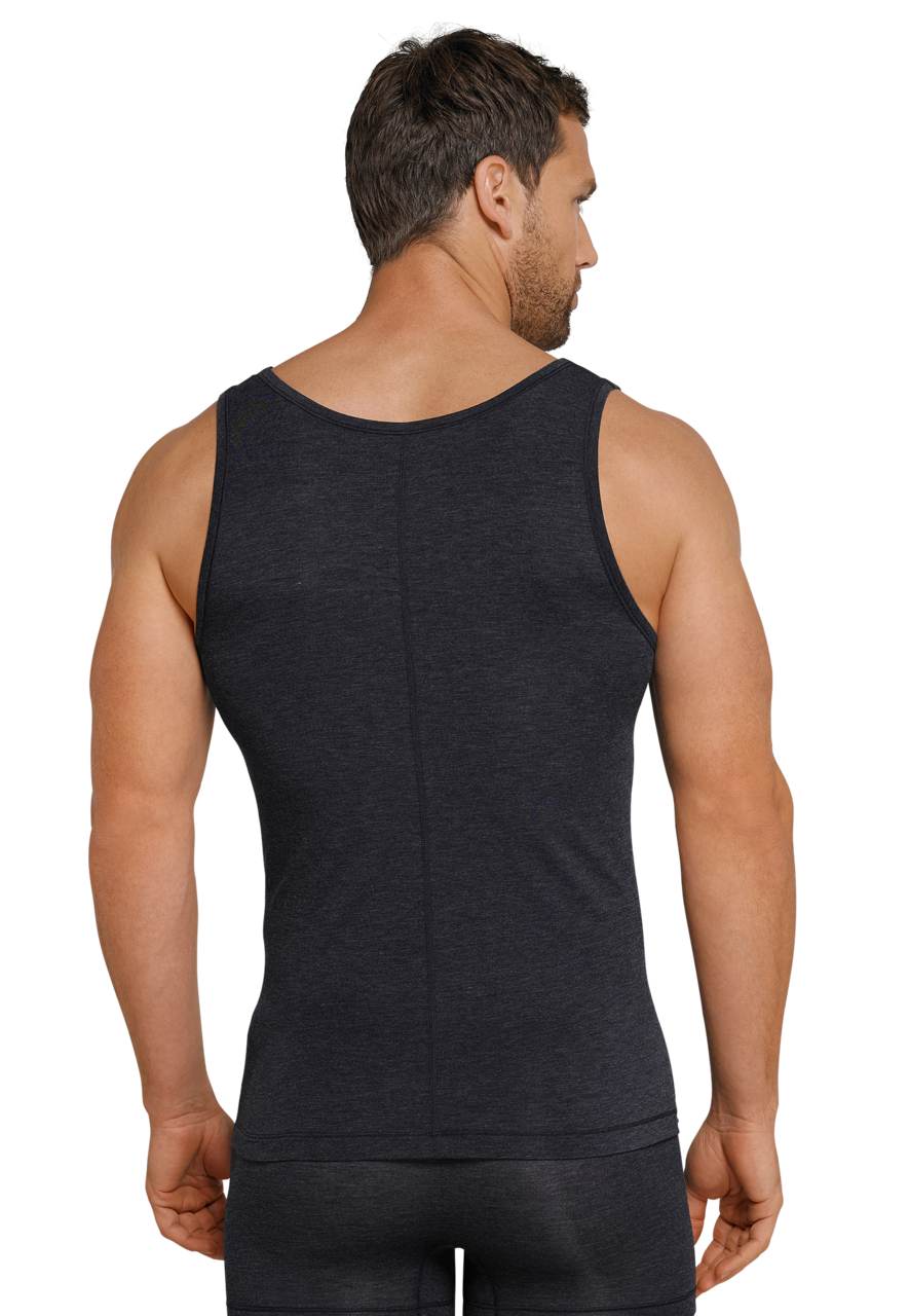 SCHIESSER Personal Fit singlet (1-pack), heren hemd nachtblauw