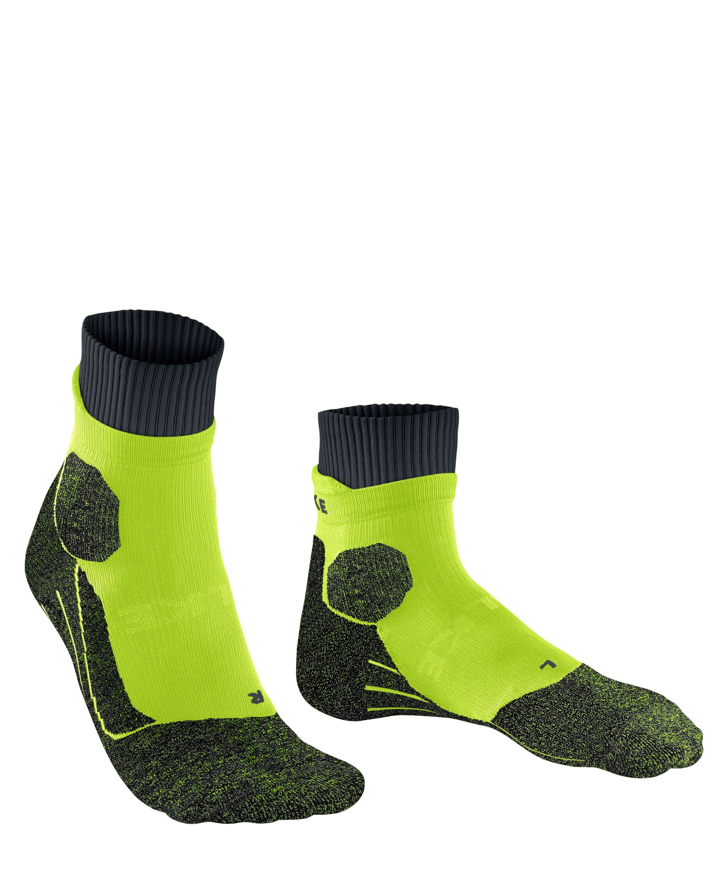 FALKE RU Trail heren running sokken, neon groen (matrix)