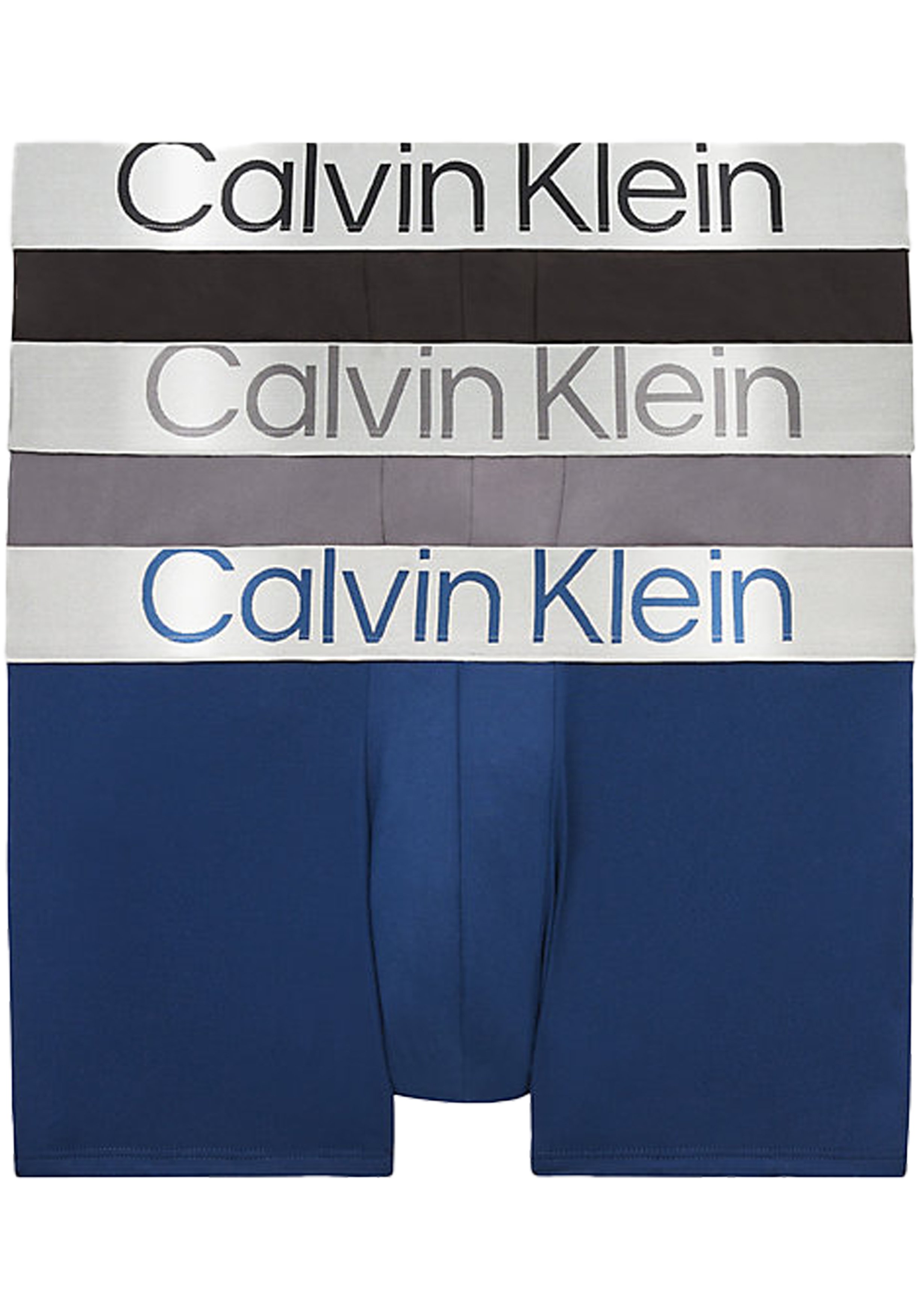 Calvin Klein Low Rise Trunks (3-pack), lage heren boxers kort, multicolor