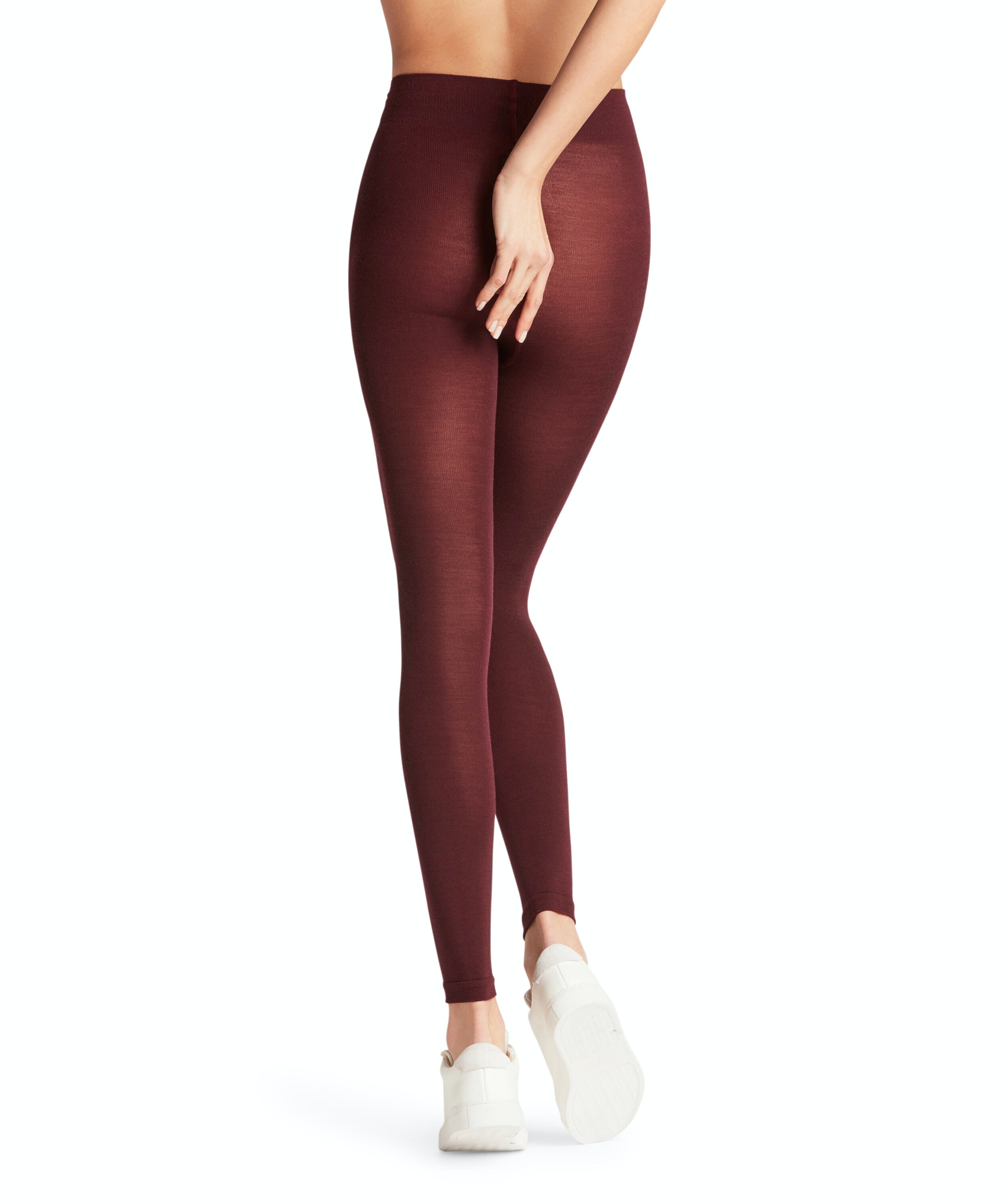 FALKE Softmerino dames legging, barolo