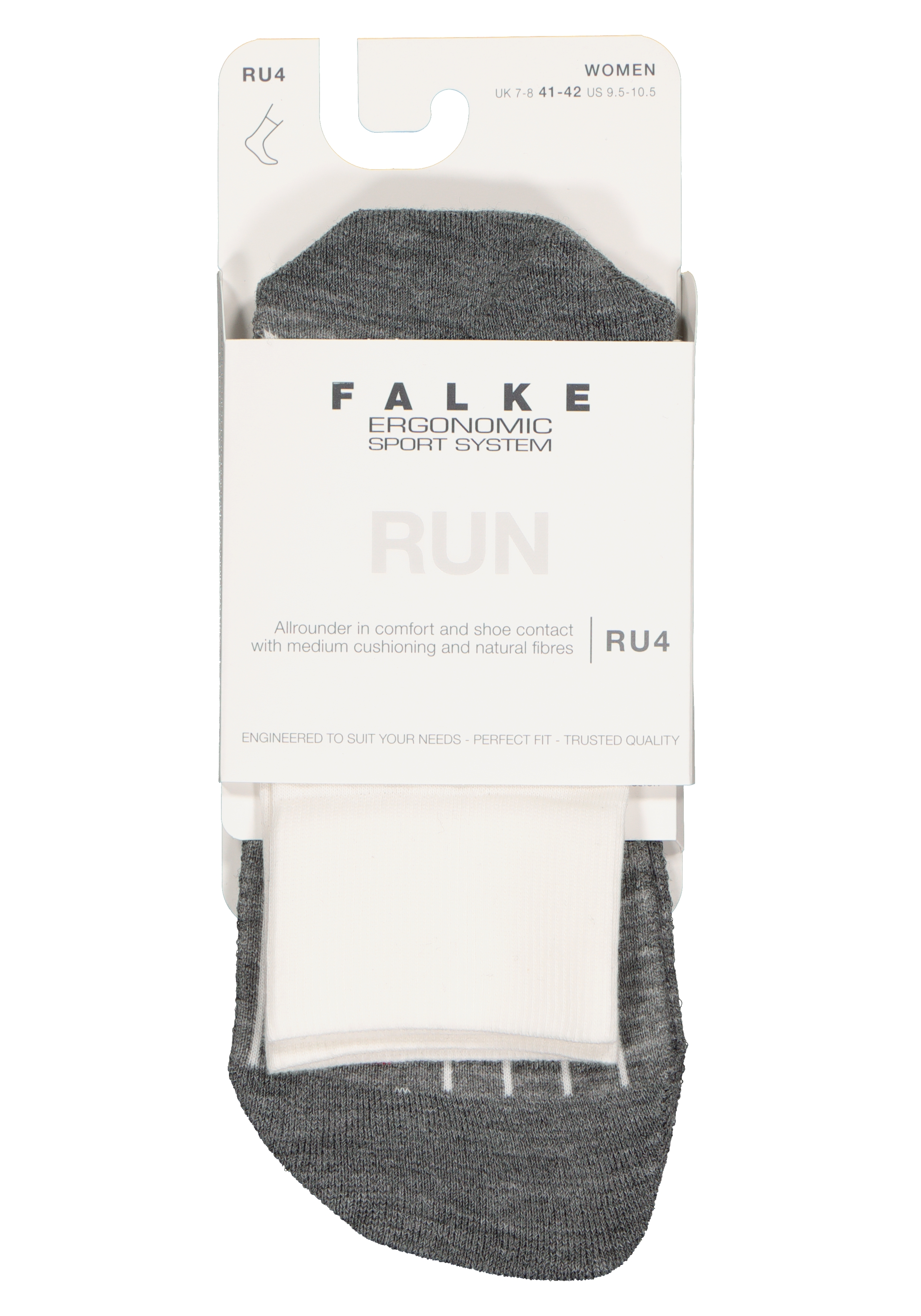 FALKE RU4 dames hardloopsokken, wit (white-mix)