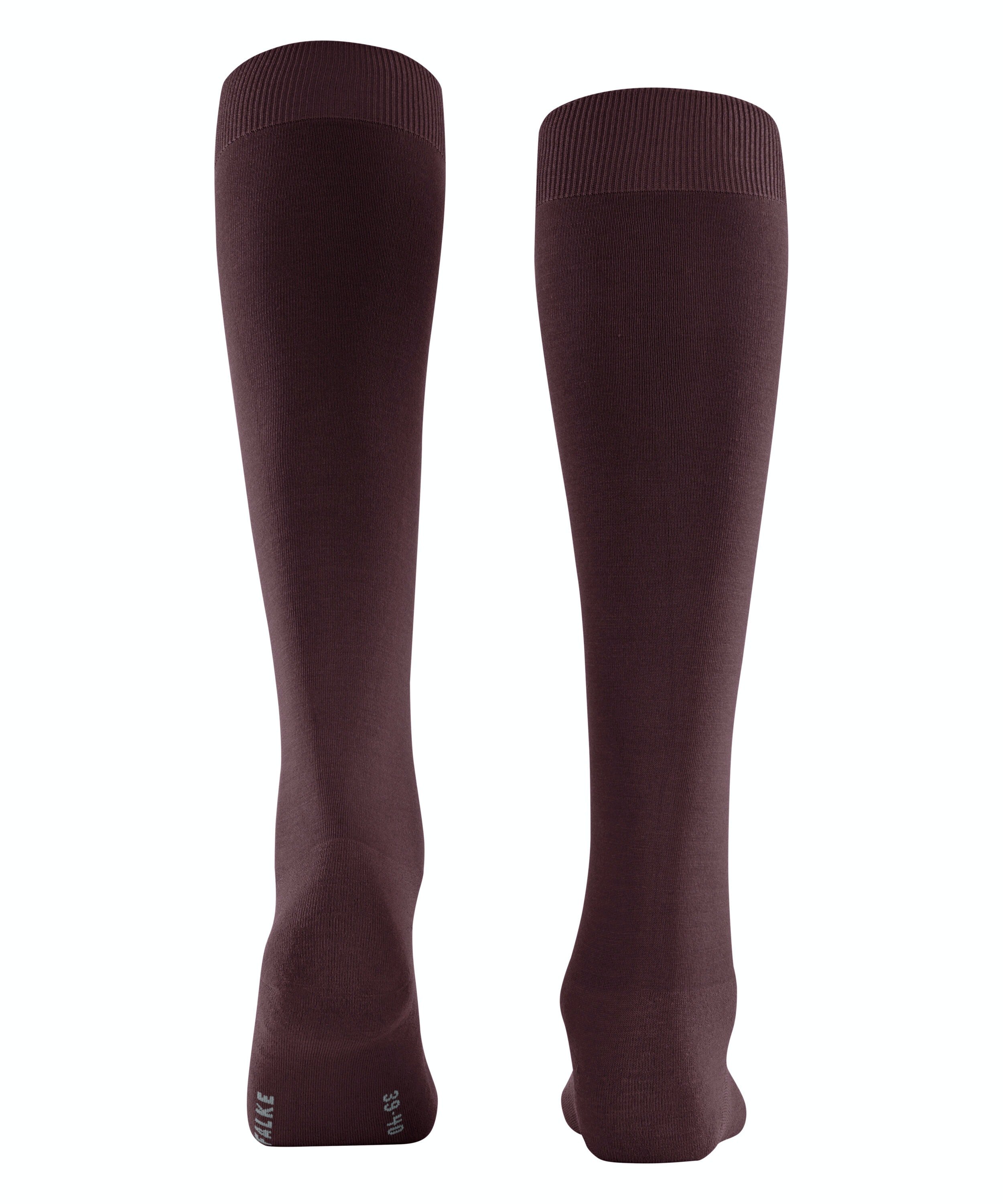 FALKE ClimaWool dames kniekousen, donkerrood (barolo)