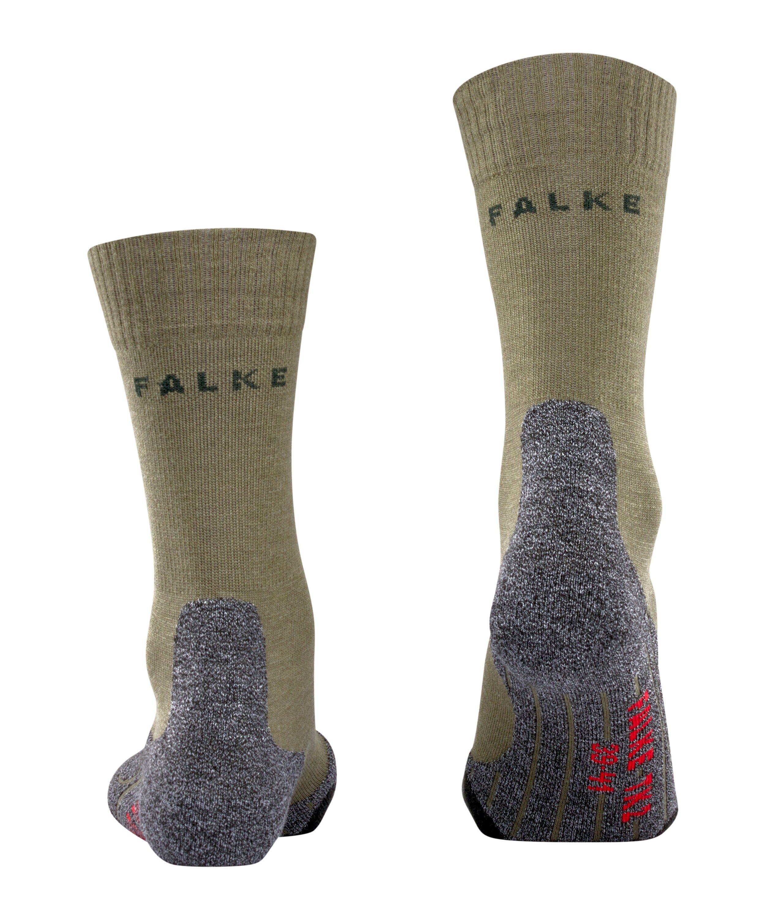 FALKE TK2 Explore heren trekking sokken, olijfgroen (olive)