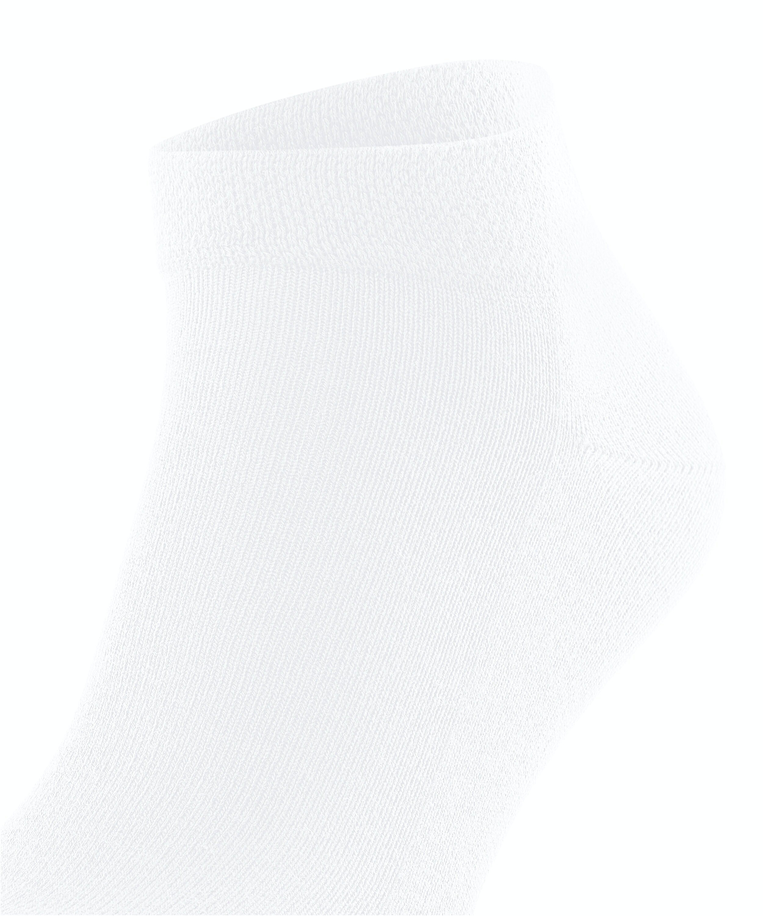 FALKE Sensitive London heren sneakersokken, wit (white)