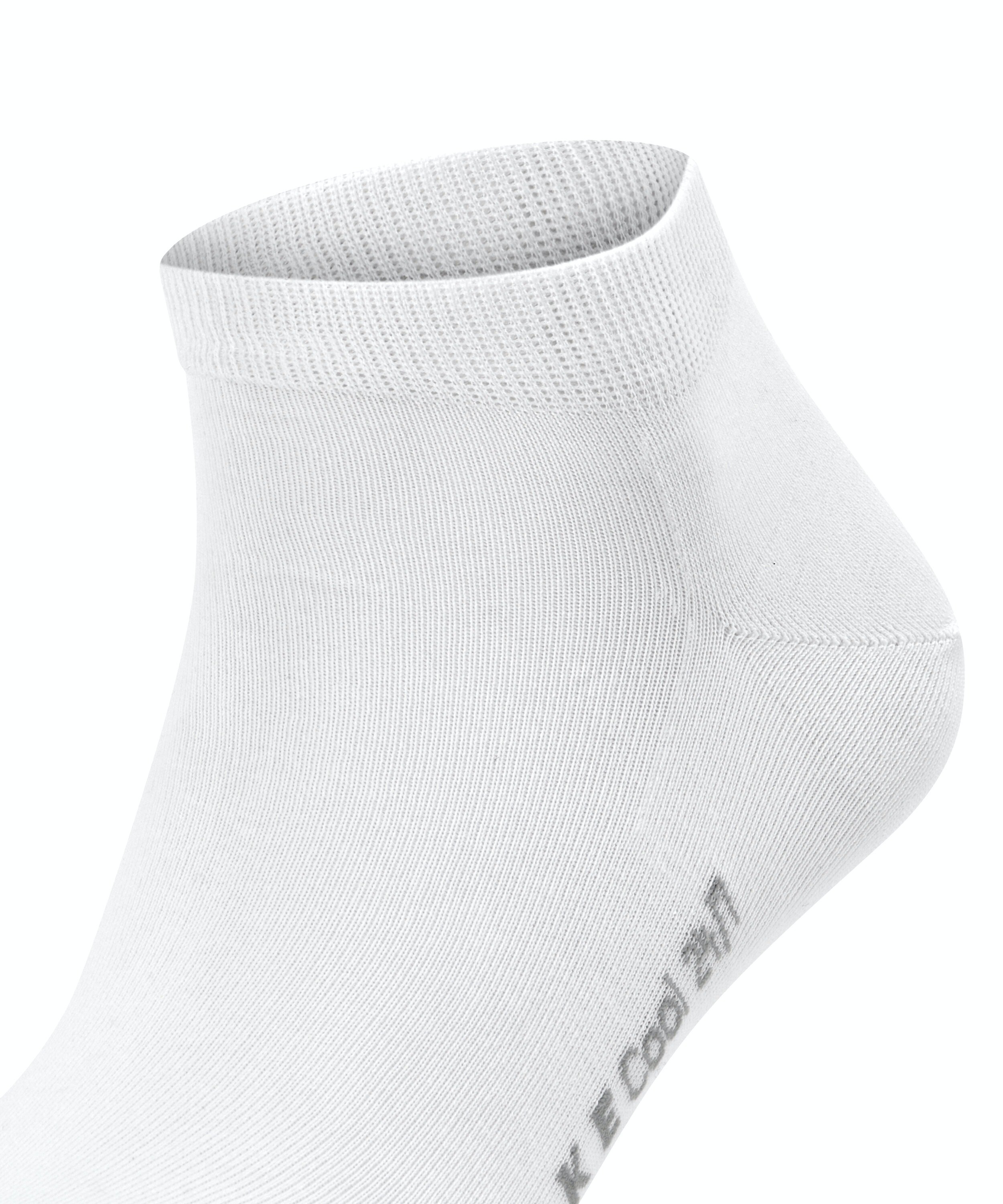 FALKE Cool 24/7 heren enkelsokken, wit (white)