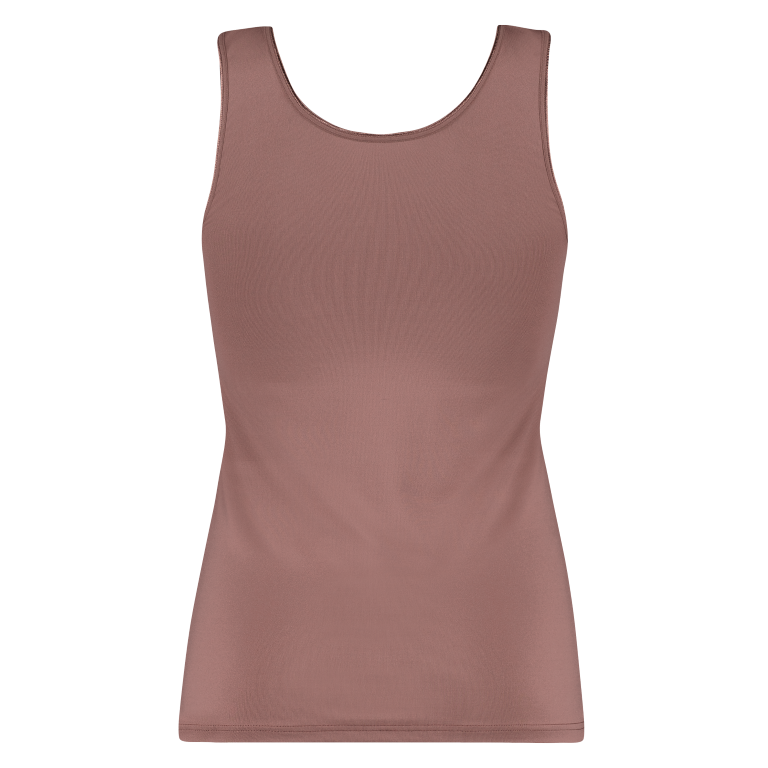 RJ Bodywear Pure Color dames shirt (1-pack), mauve