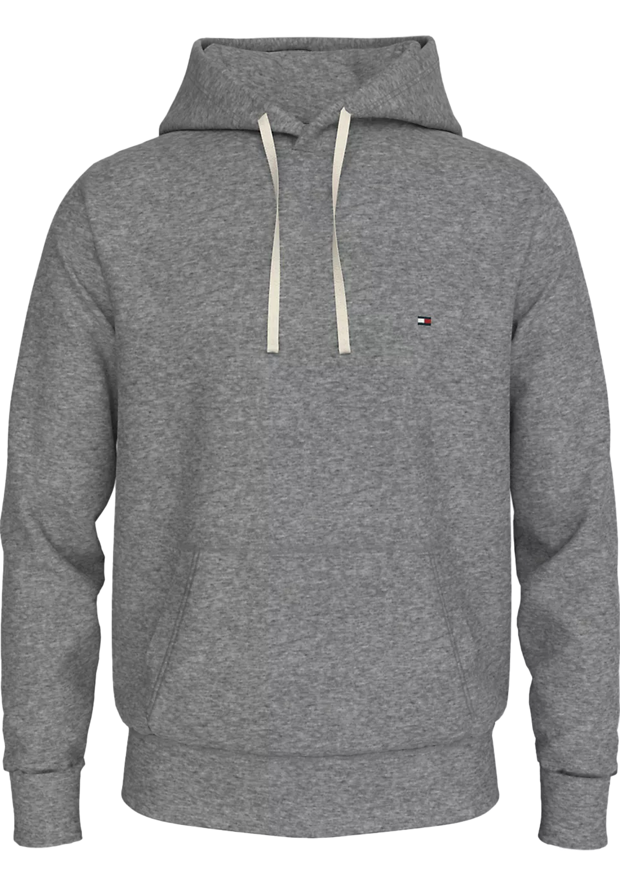 Tommy Hilfiger heren hoodie katoen, grijs