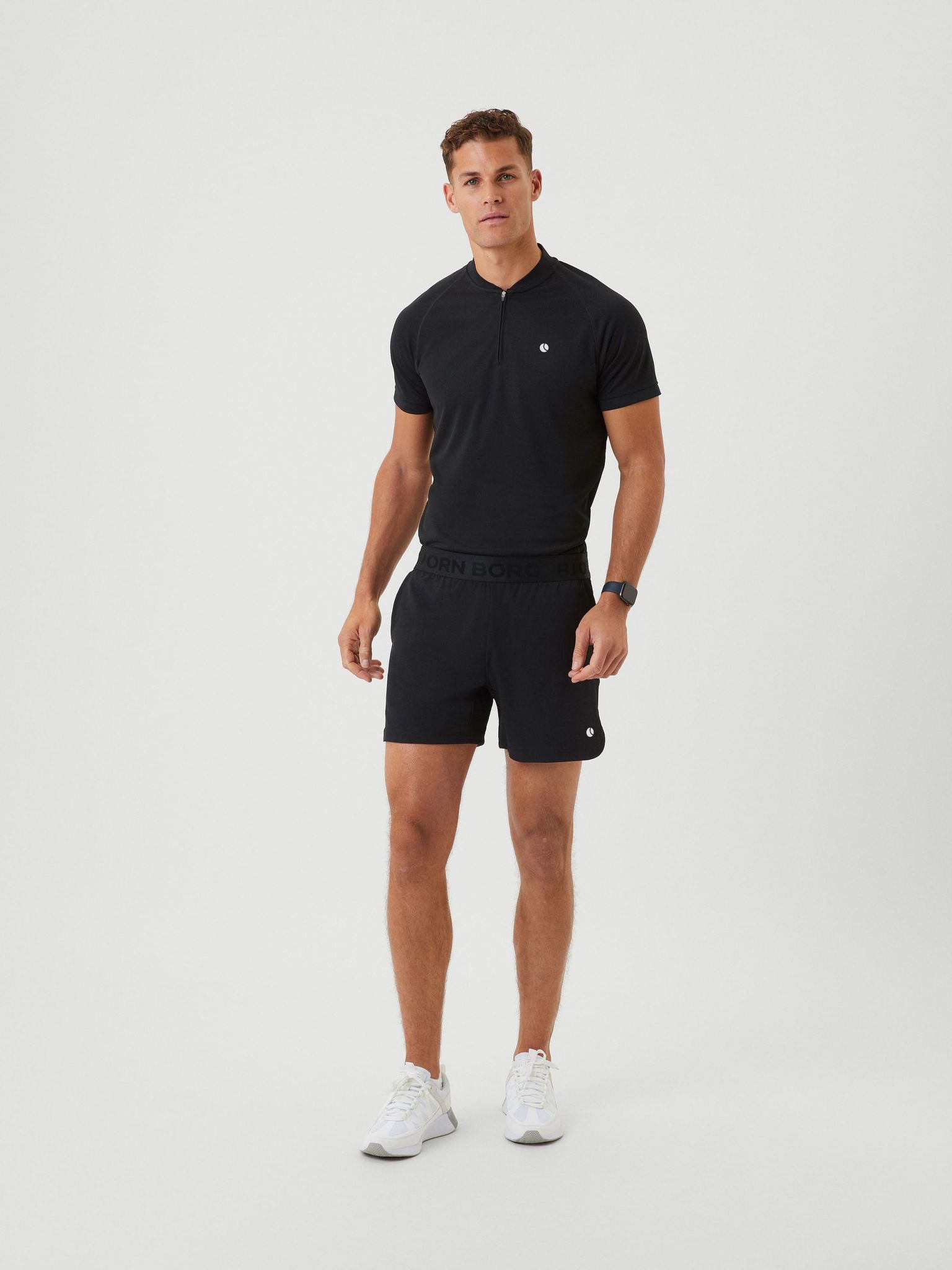 Bjorn Borg Ace Short Shorts, heren broek kort, zwart