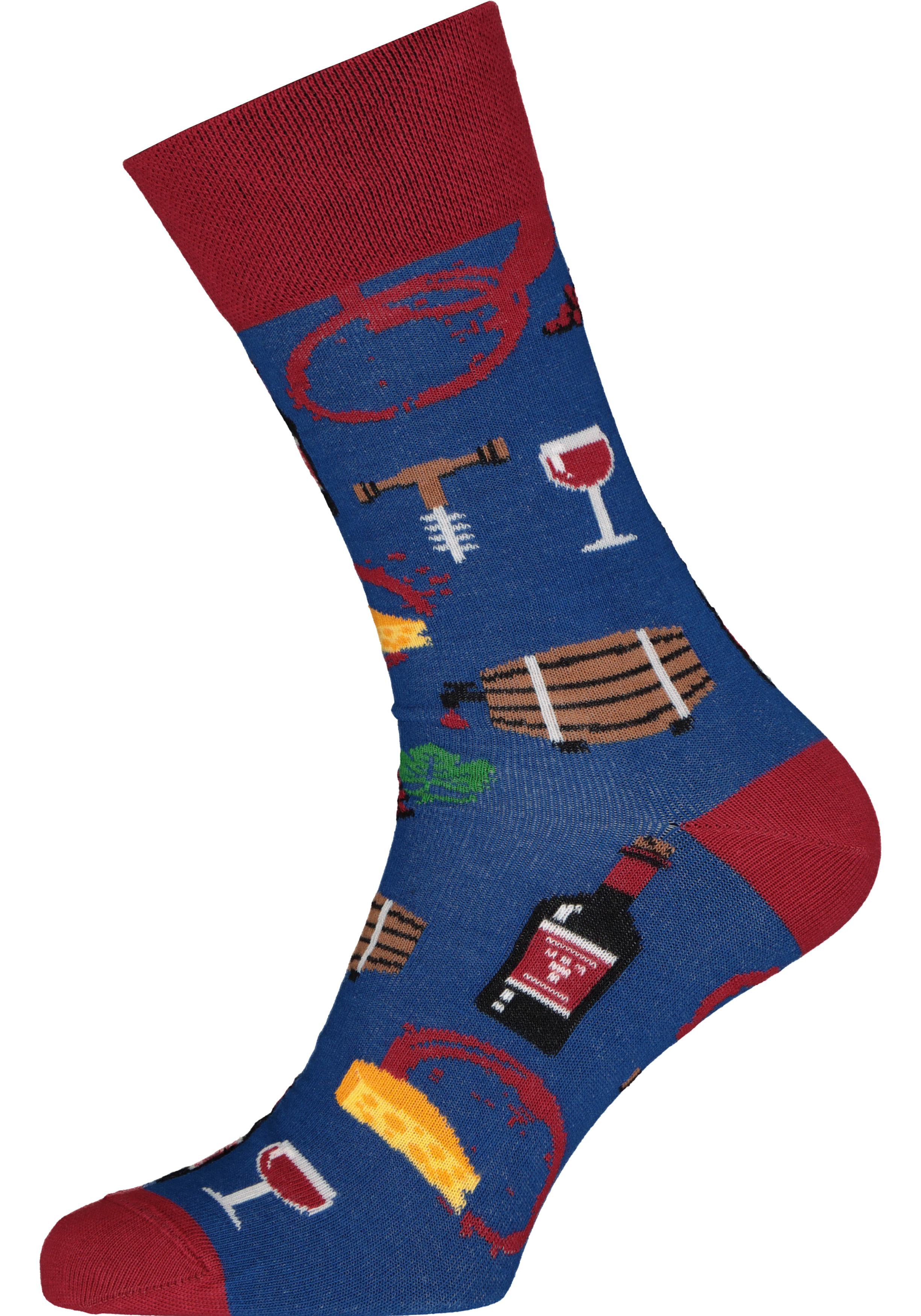 Many Mornings unisex sokken Cabernet Sockvignon