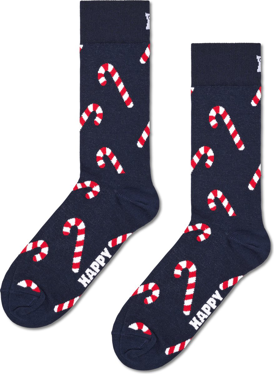 Happy Socks Holiday Navy Gift Set (3-pack), unisex sokken in cadeauverpakking