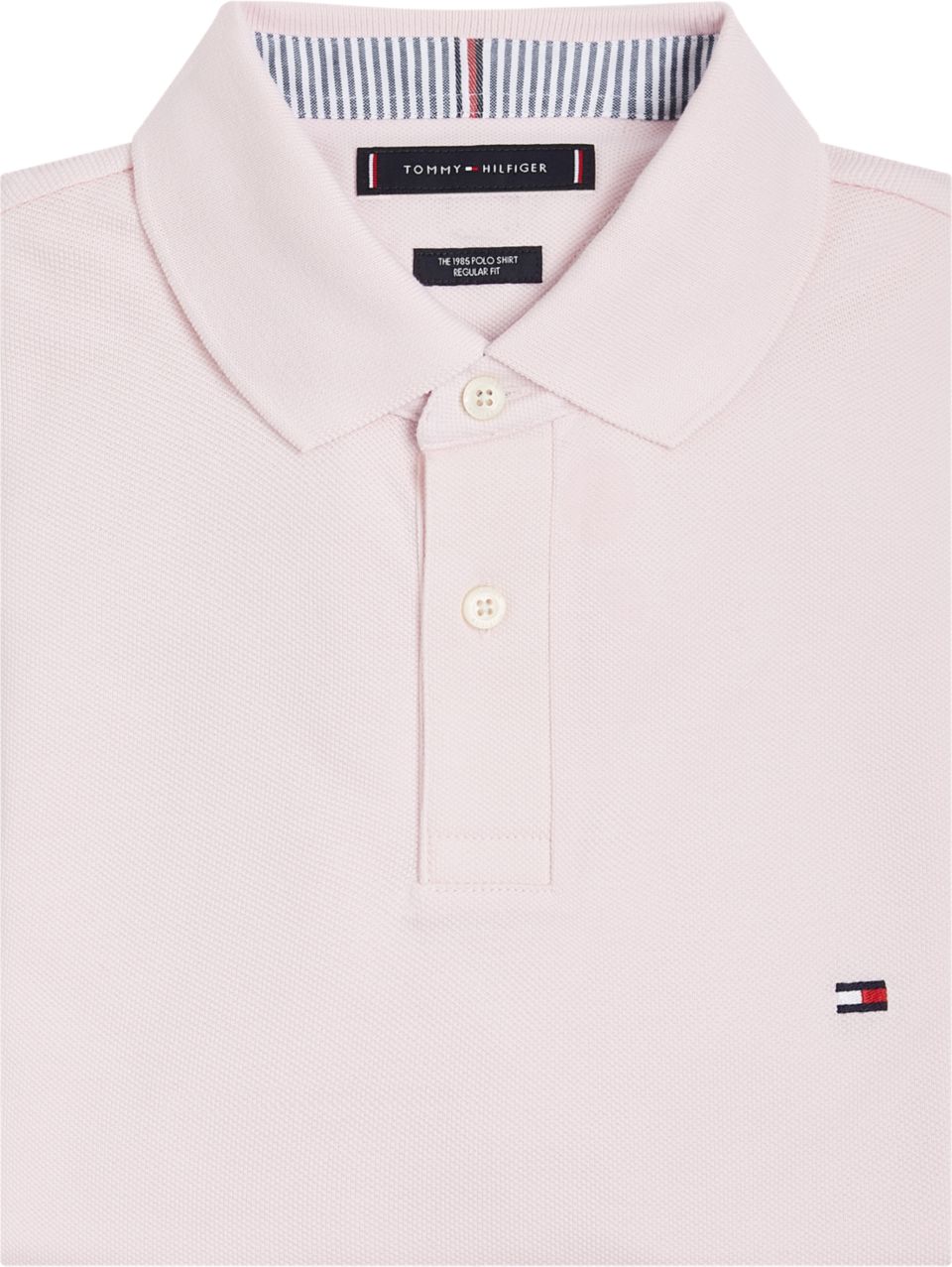 Tommy Hilfiger 1985 Slim Polo, lichtroze