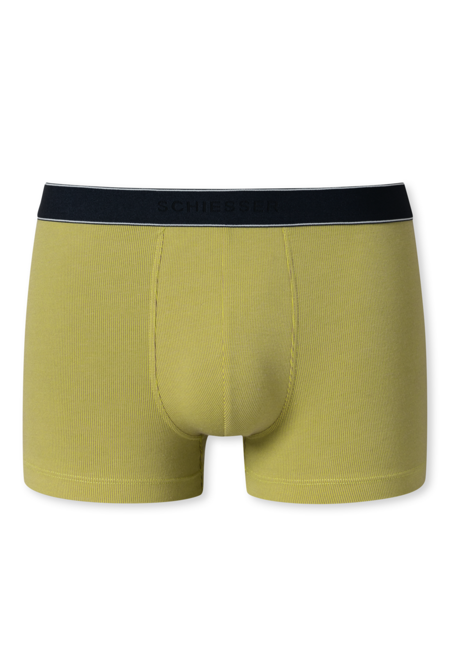 SCHIESSER Duality Function boxer (1-pack), heren modal gestreept short donkerblauw