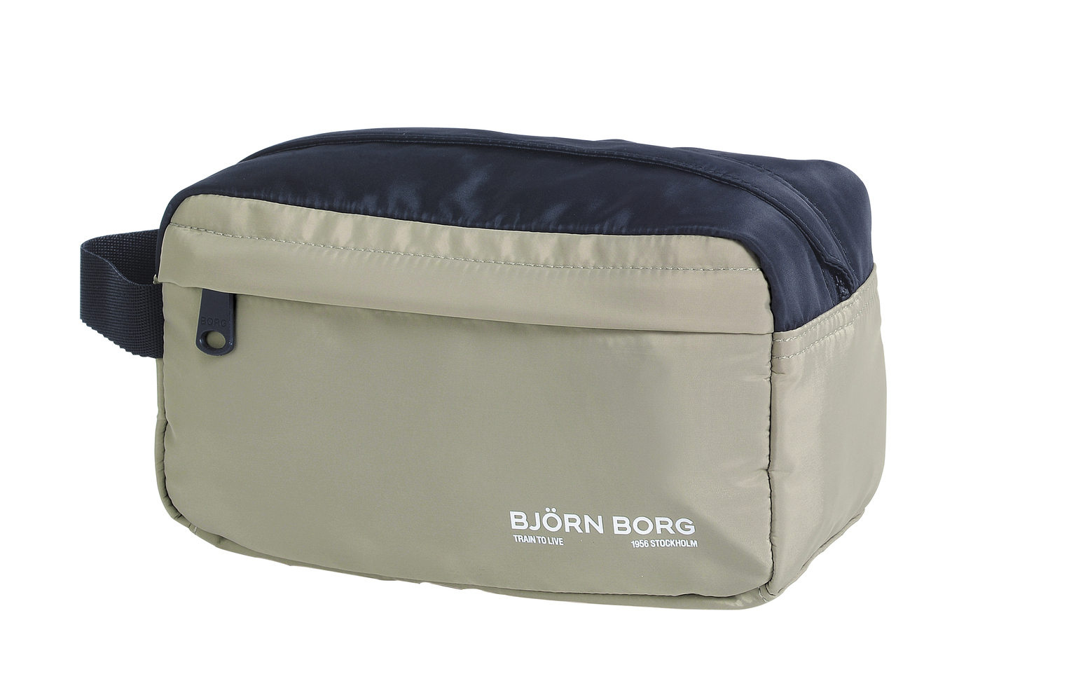 Bjorn Borg Sthlm cargo toilet case, licht kaki