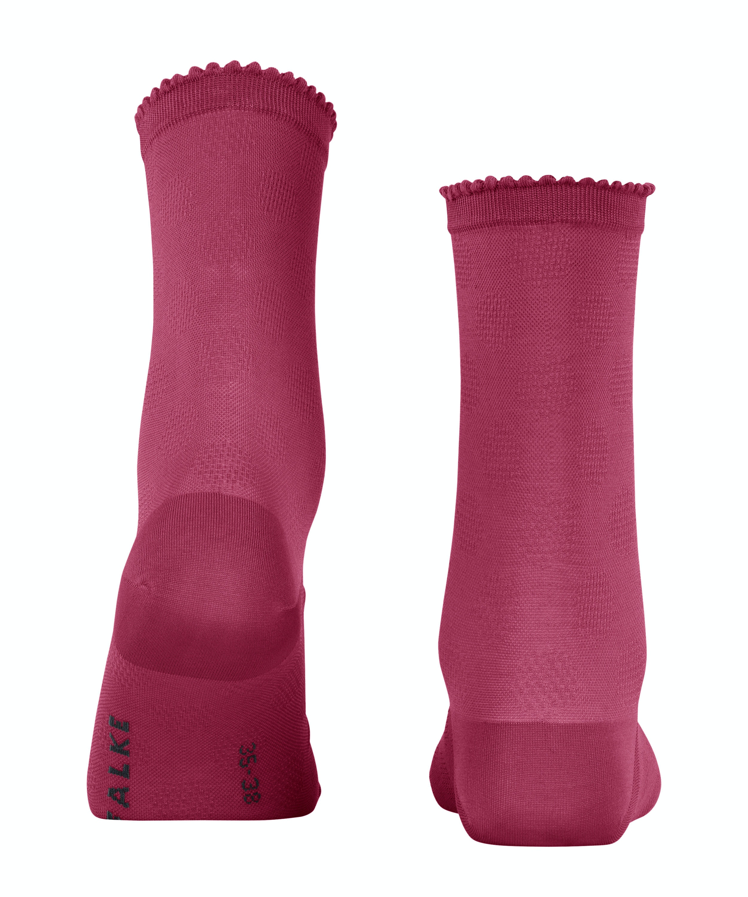 FALKE Bold Dot damessokken, oudroze (engl. rose)