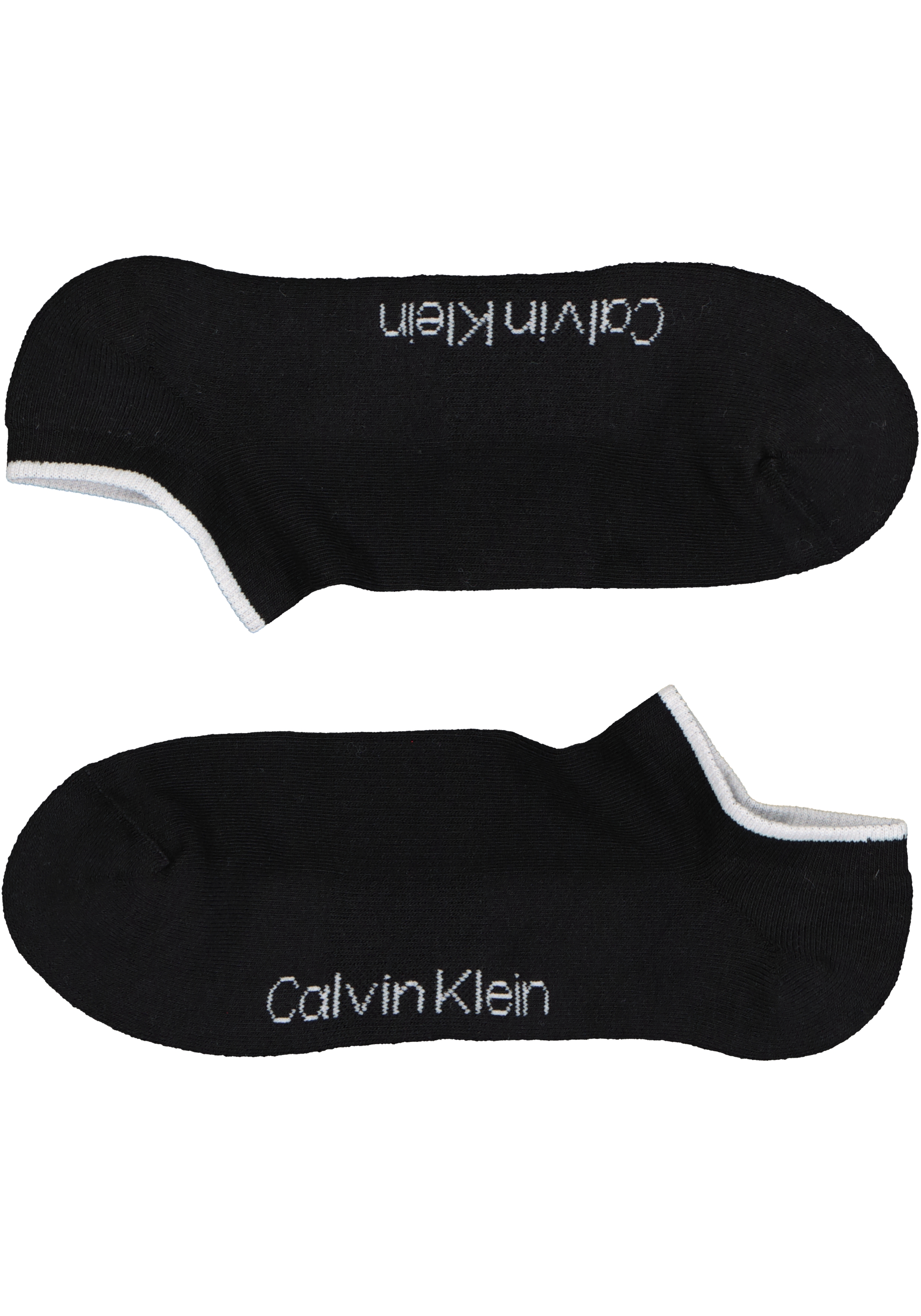 Calvin Klein herensokken Grant (3-pack), onzichtbare lage sportsokken, zwart, wit en grijs