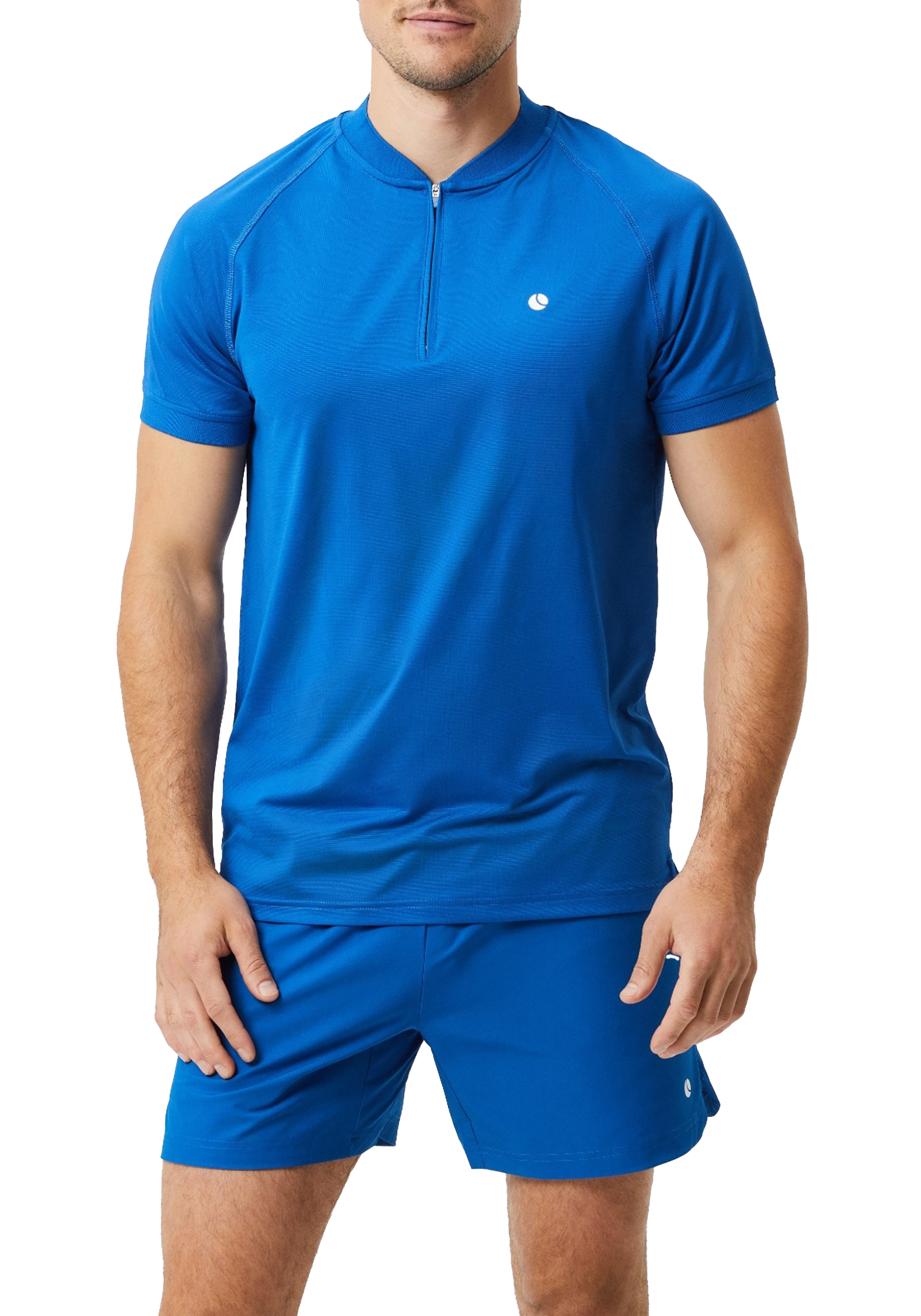 Bjorn Borg Ace Performance Zip Polo, blauw