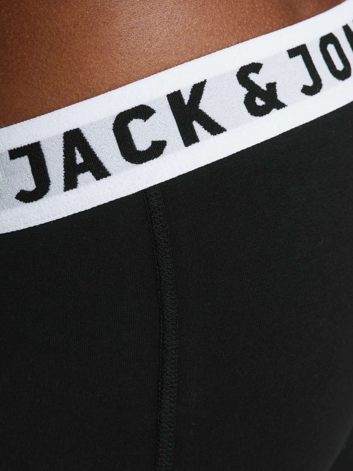 JACK & JONES Jacsense trunks (1-pack), heren boxer normale lengte, zwart