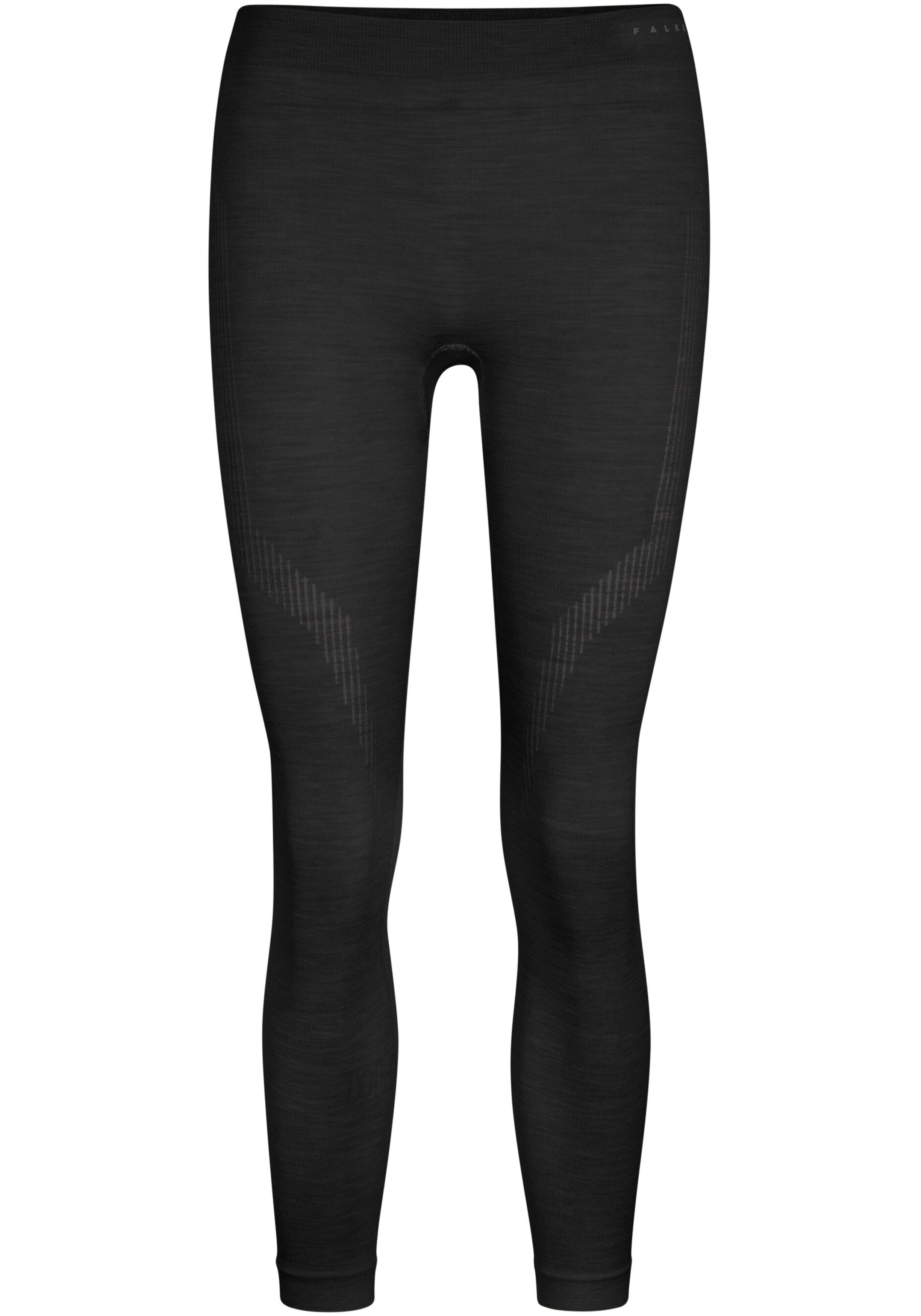 FALKE dames tights Wool-Tech, thermobroek, zwart (black)