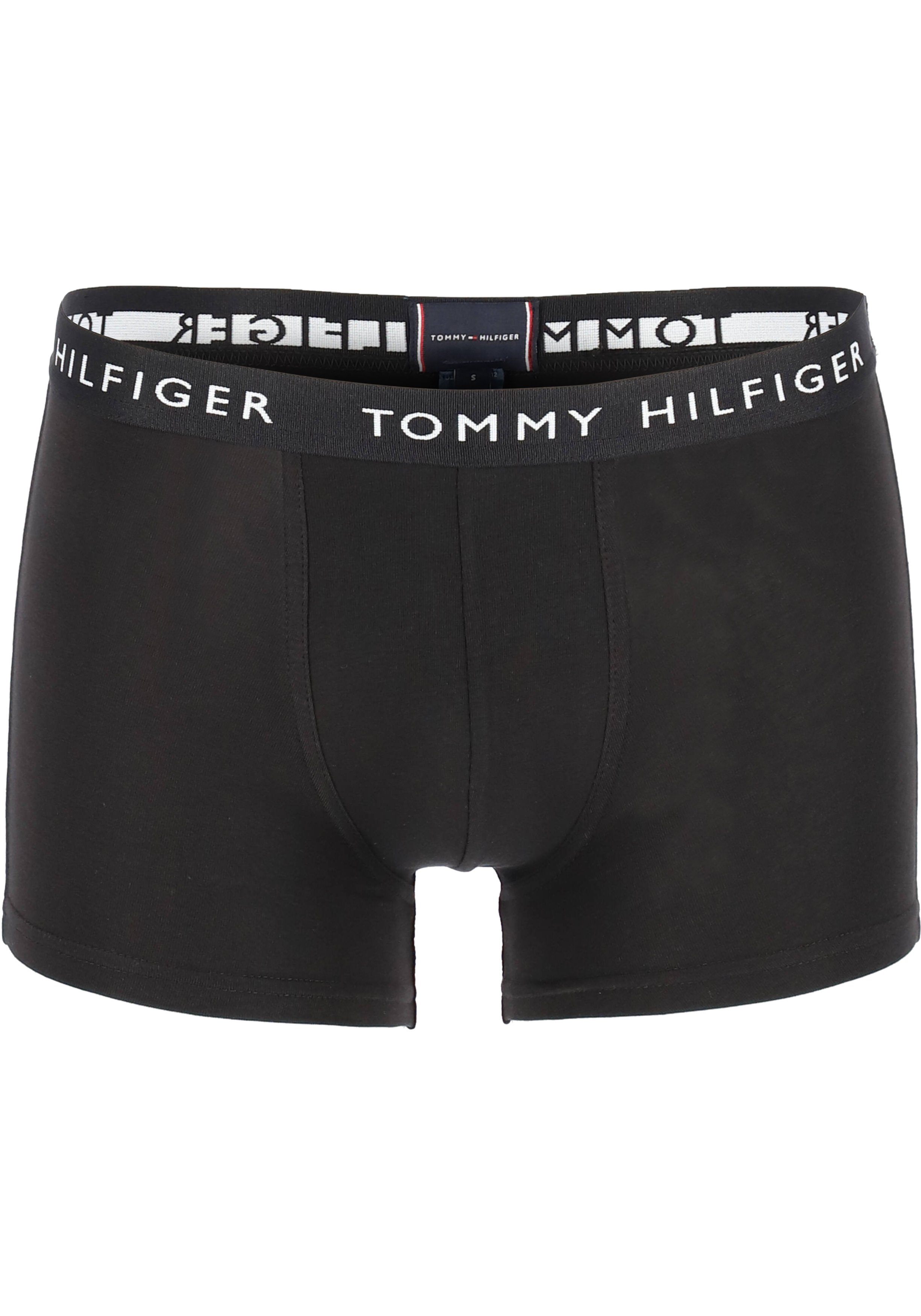 Tommy Hilfiger Recycled Essentials trunks (3-pack), heren boxer normale lengte, zwart