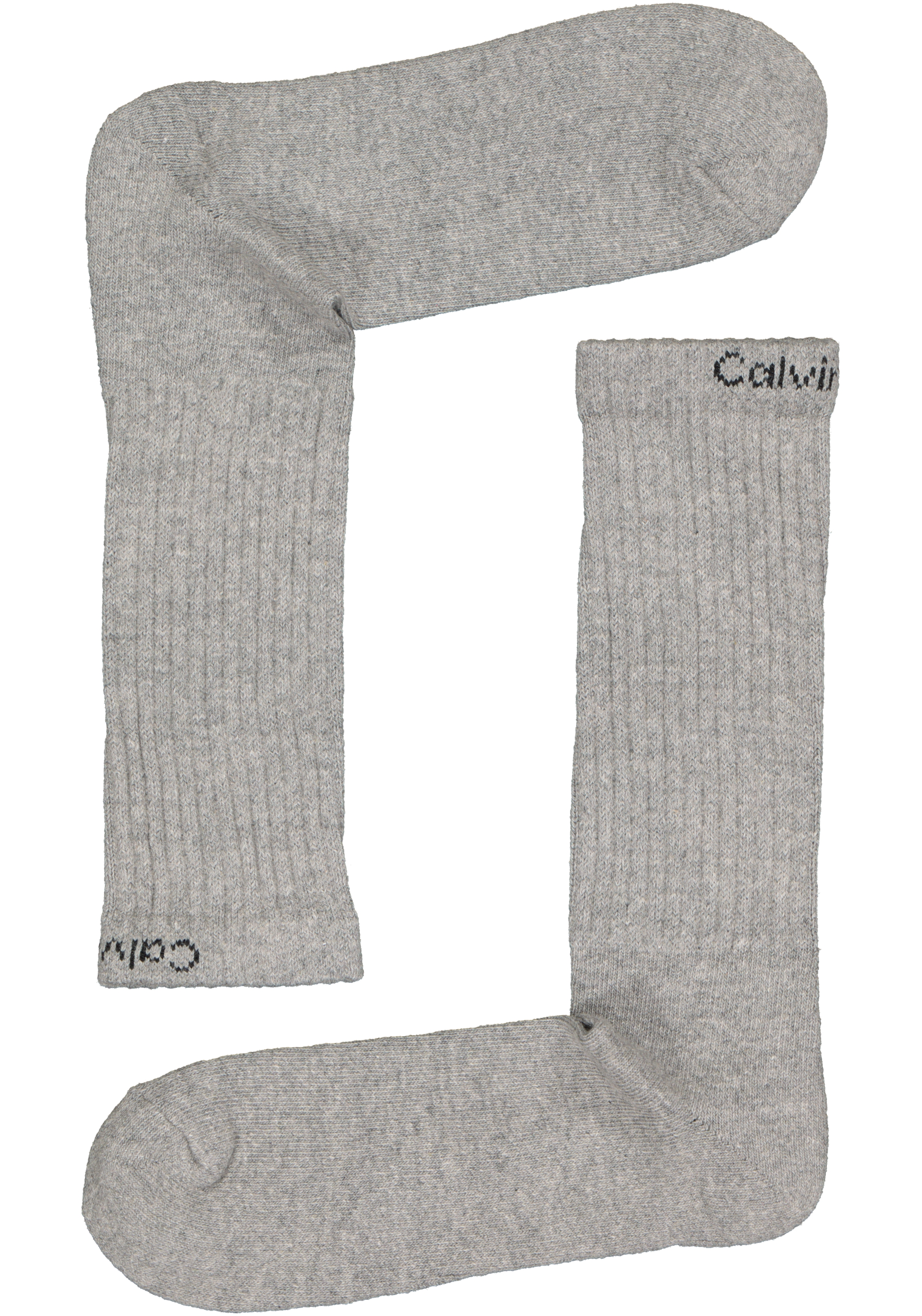 Calvin Klein herensokken Antonio (6-pack), zwart, wit en grijs