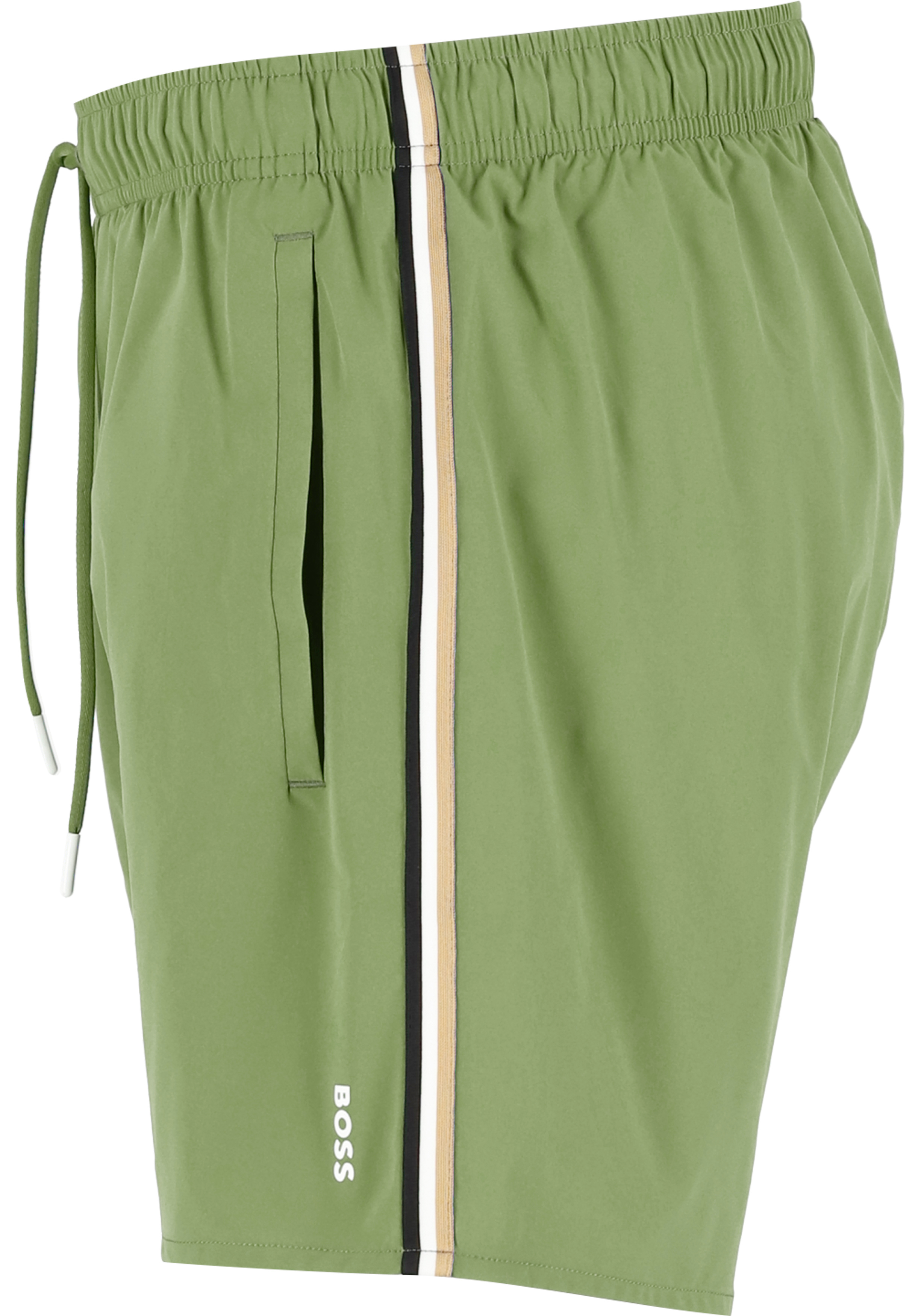 HUGO BOSS Iconic swim shorts, heren zwembroek, groen