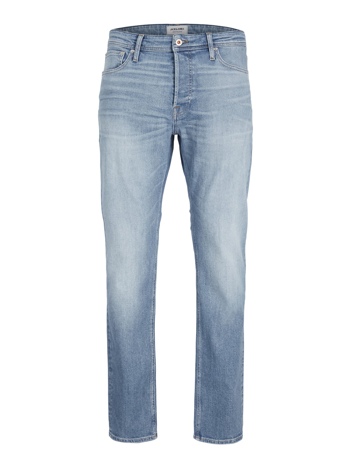 JACK & JONES Mike Original Jos regular fit, heren jeans, denimblauw