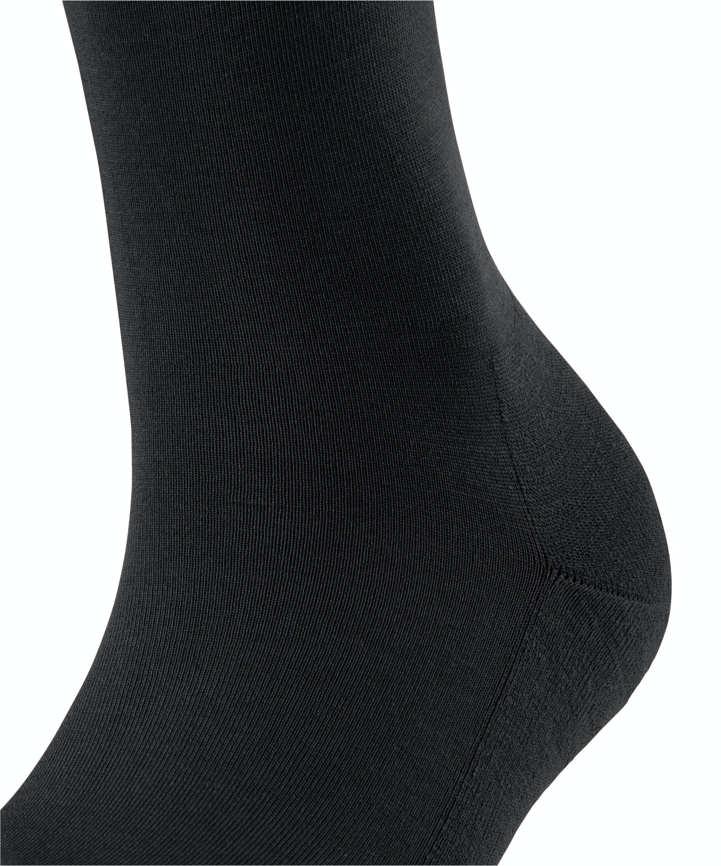 FALKE ClimaWool dames kniekousen, zwart (black)