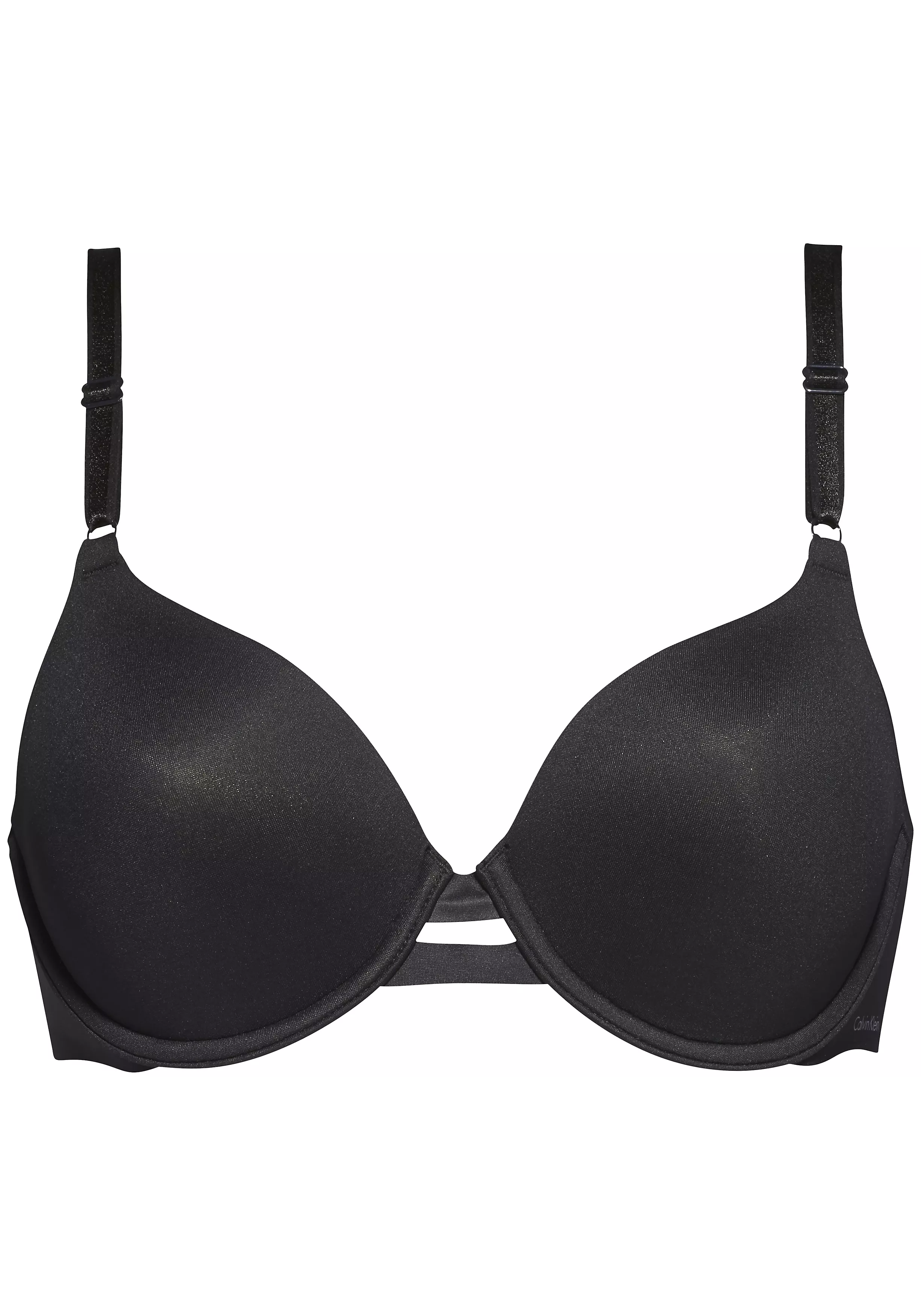 Calvin Klein dames Invisible T-shirt bra, beugel BH, zwart