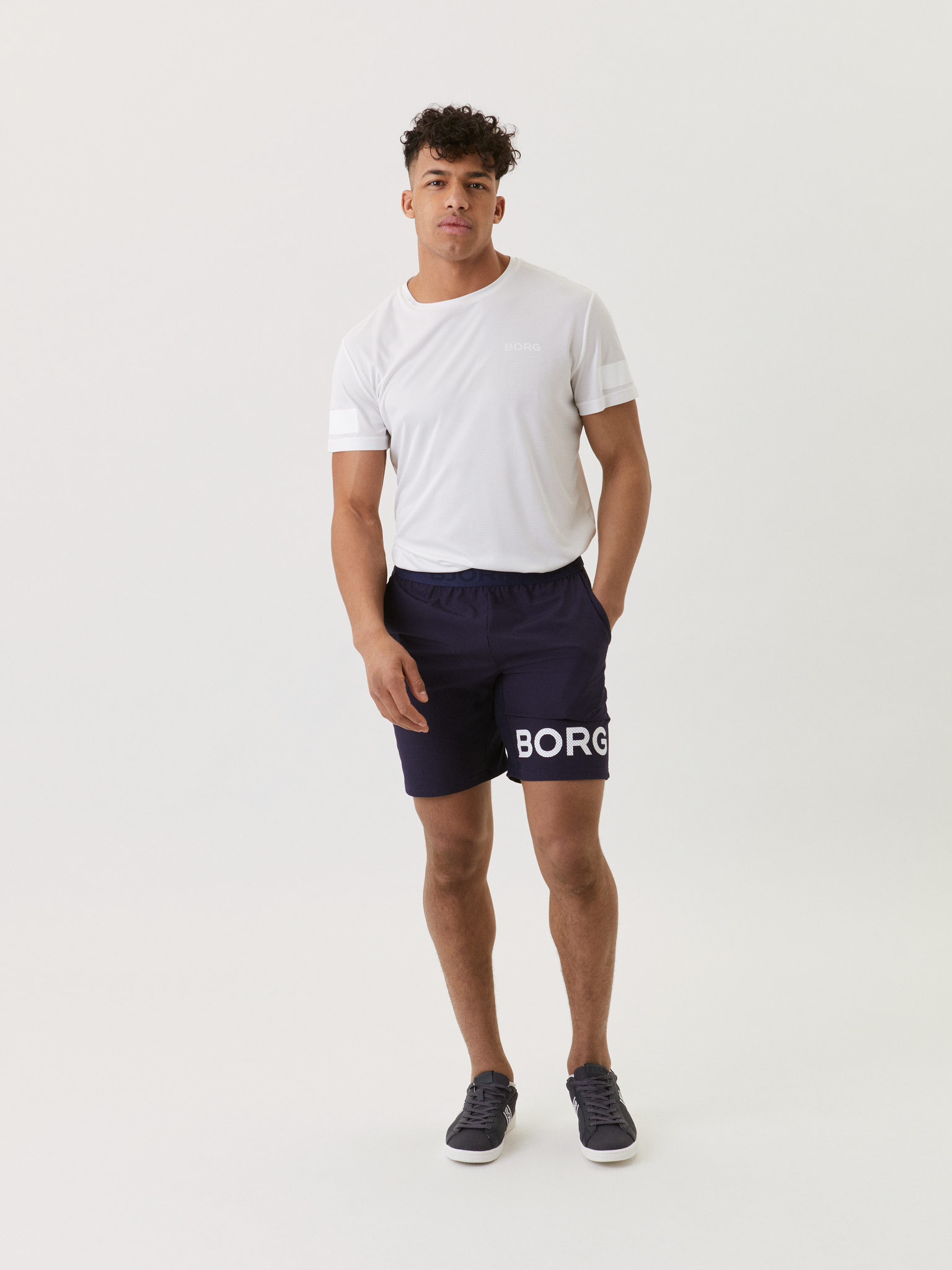 Bjorn Borg Shorts, heren broek kort, blauw