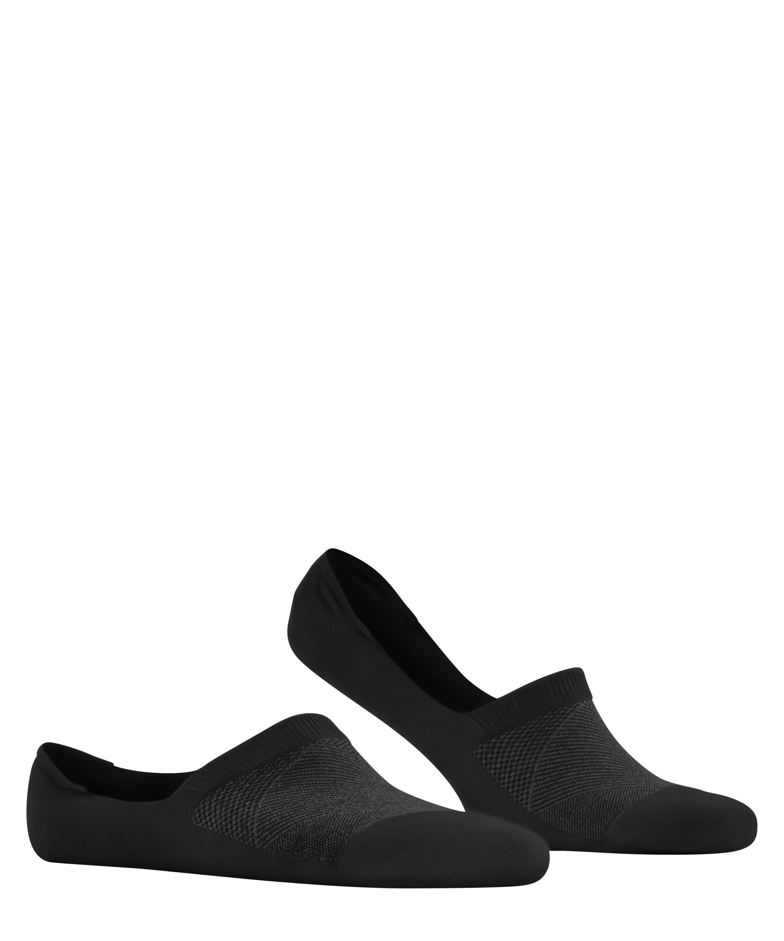 Burlington Athleisure heren invisible sokken, zwart (black)