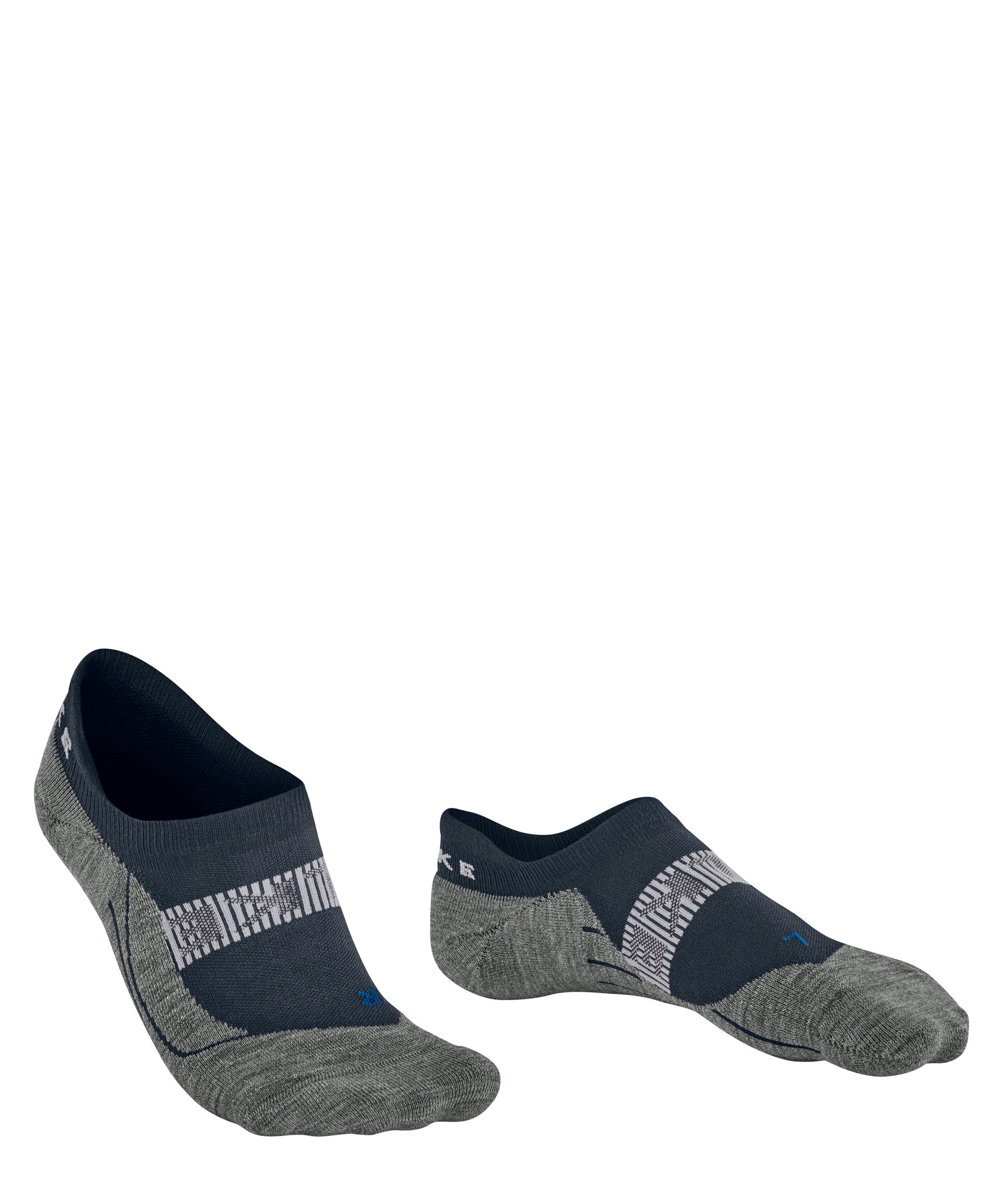 FALKE RU4 Endurance Cool Invisible heren running kousenvoetjes, blauw (space blue)