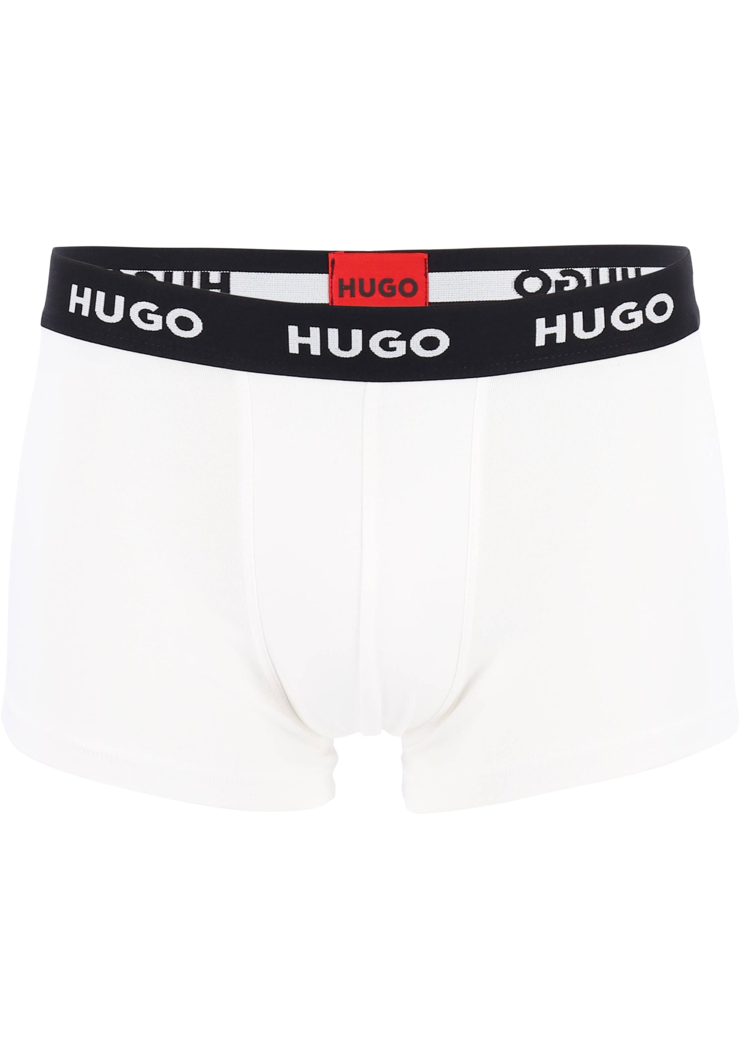 HUGO trunks (3-pack), heren boxers kort, wit