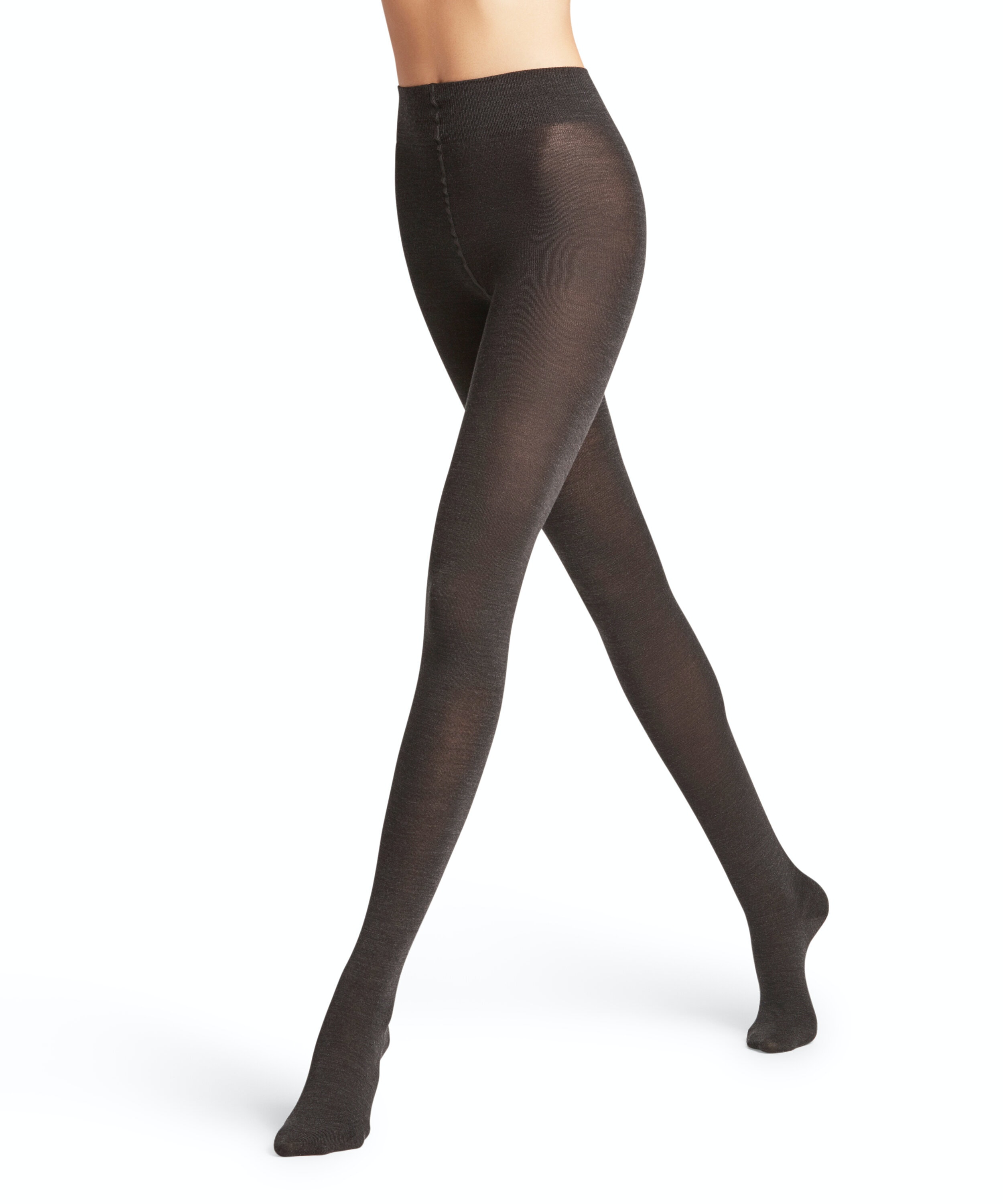 FALKE Softmerino dames panty, anthra.mel