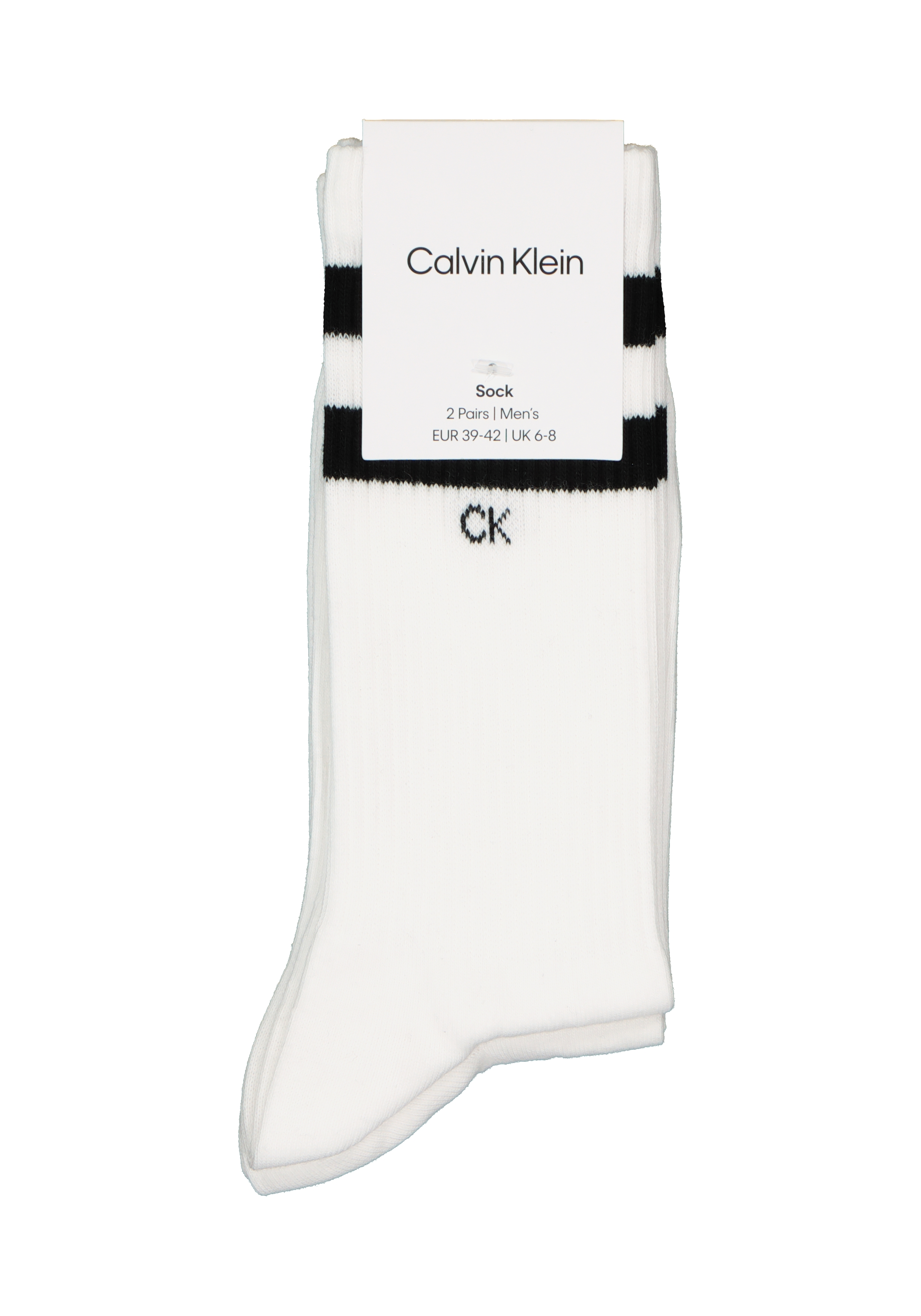 Calvin Klein herensokken Maurice (2-pack), wit